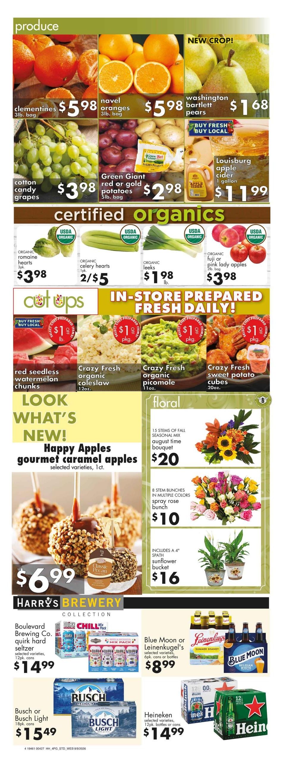 Hen House Weekly Ad September 9 - 15, 2026