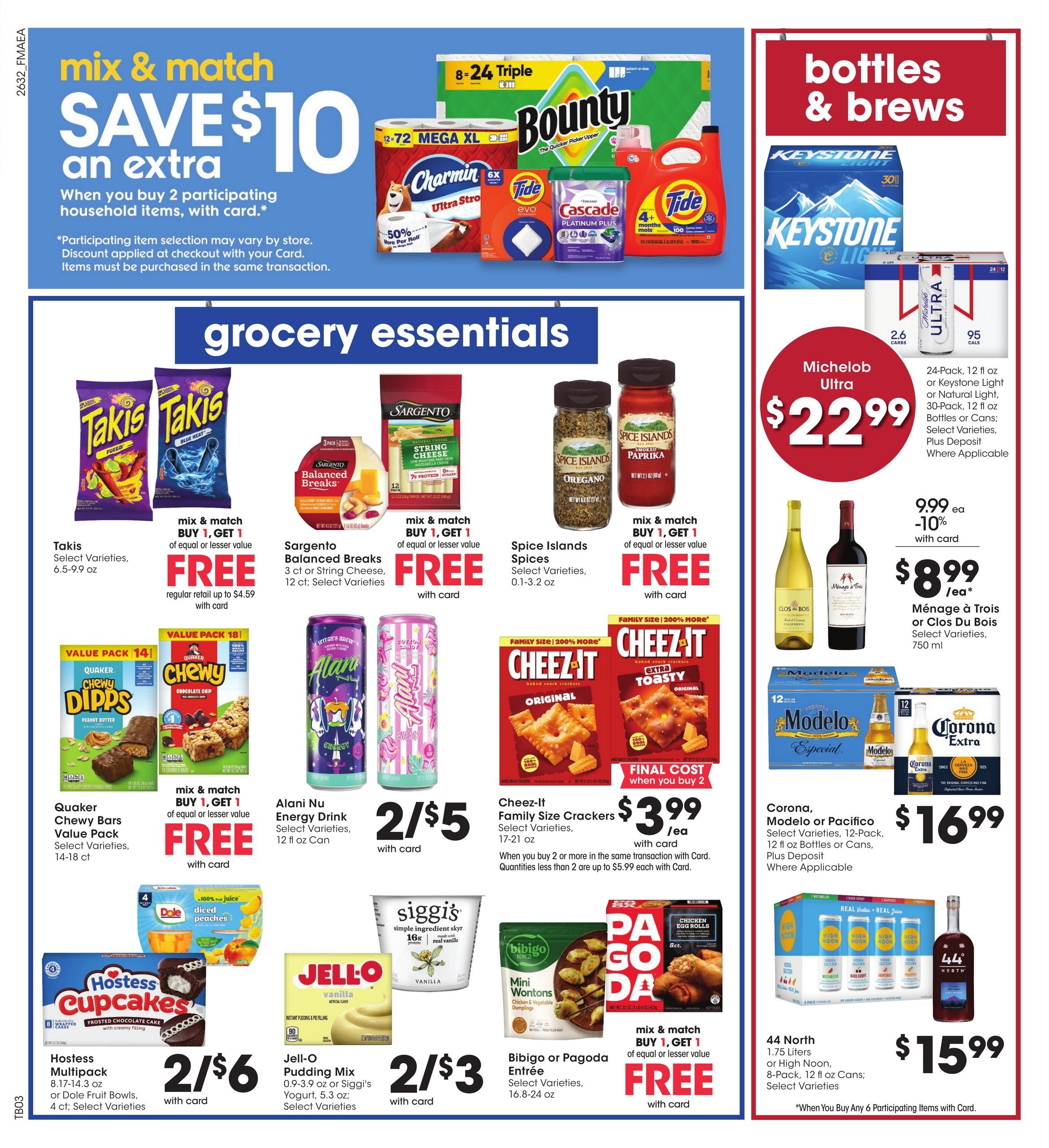 Fred Meyer (Ontario Area, OR) Weekly Ad September 9 - 15, 2026