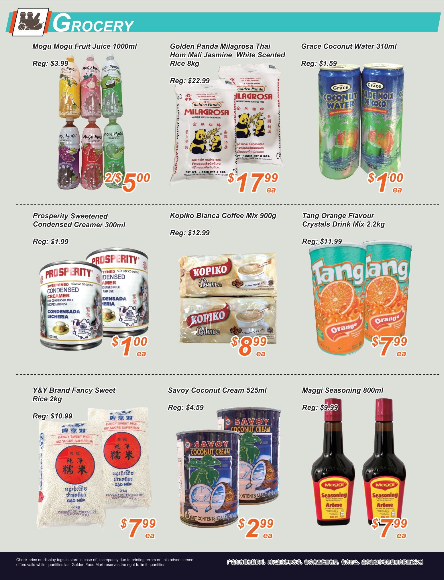 Golden Fresh Market Flyer September 11 to 17