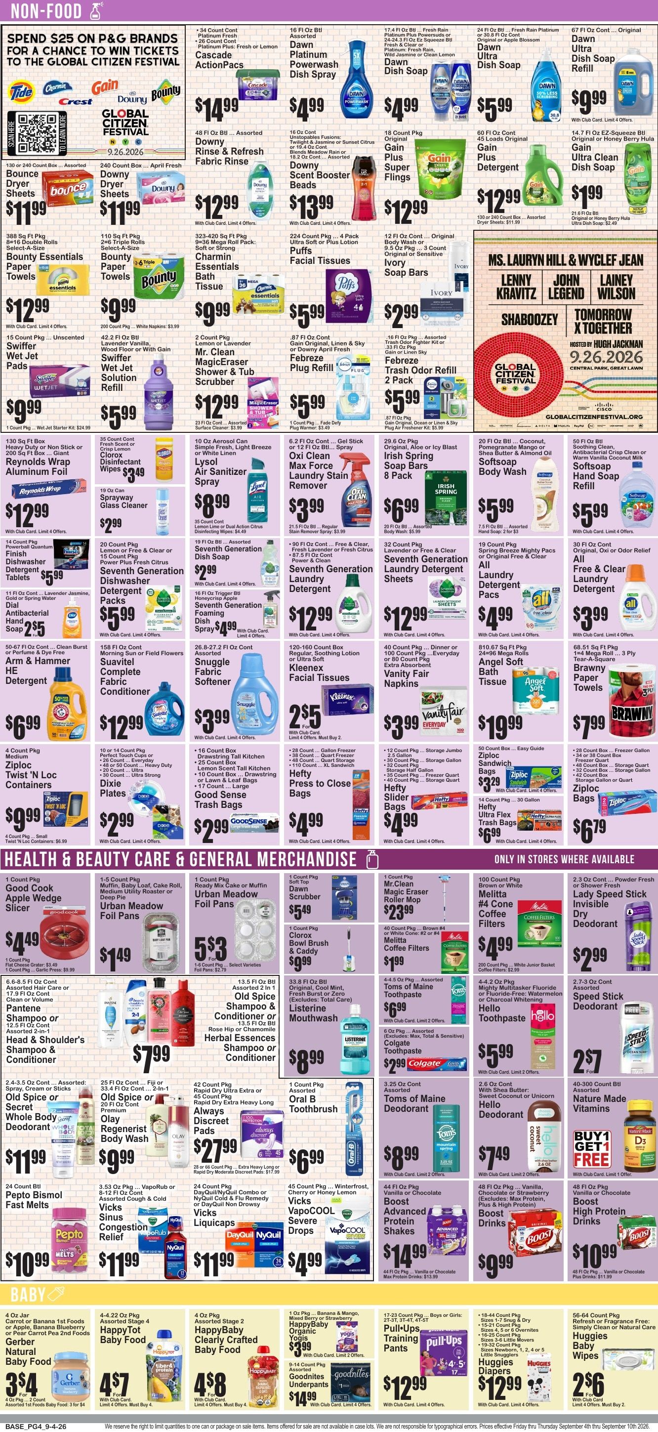 Market Fresh Supermarkets Weekly Ad September 11 - 17, 2026