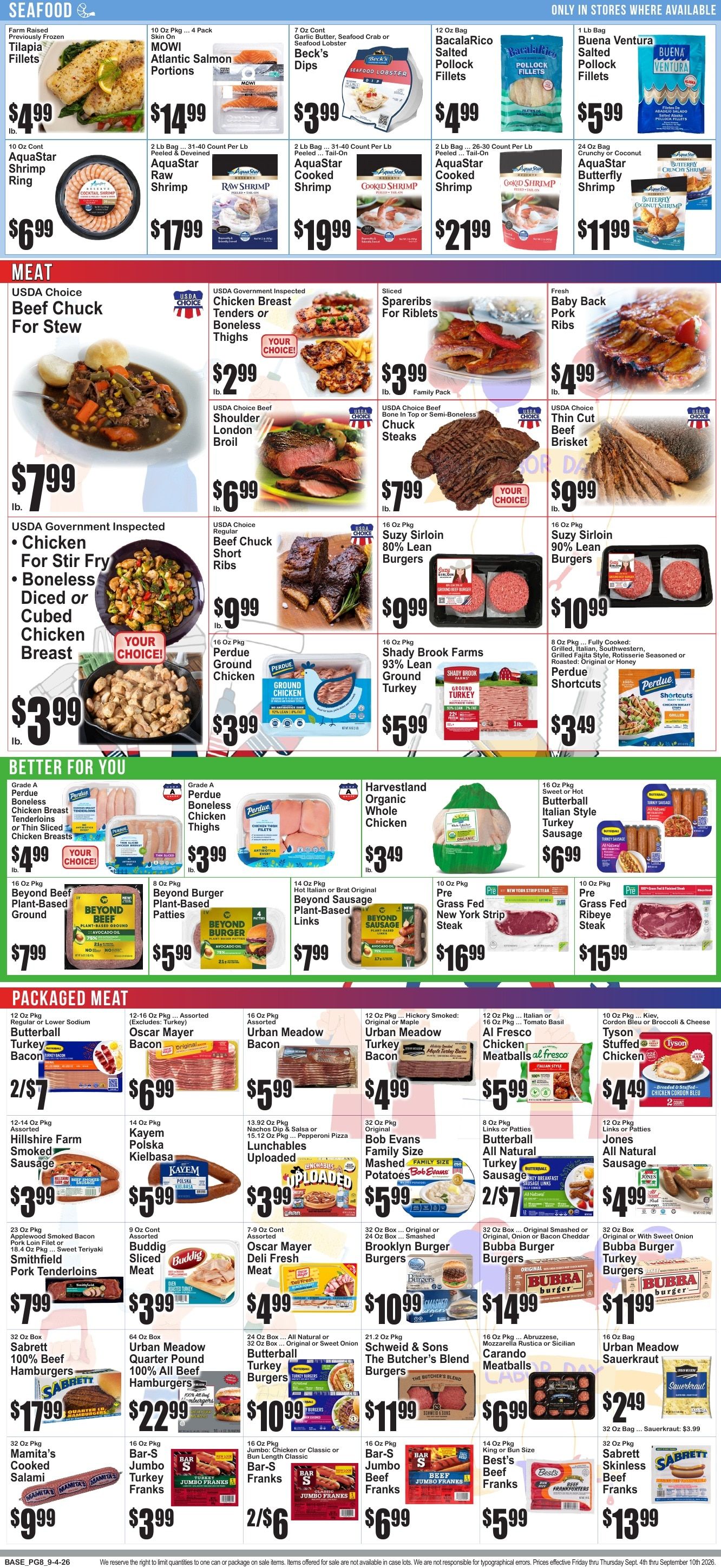 Market Fresh Supermarkets Weekly Ad September 11 - 17, 2026