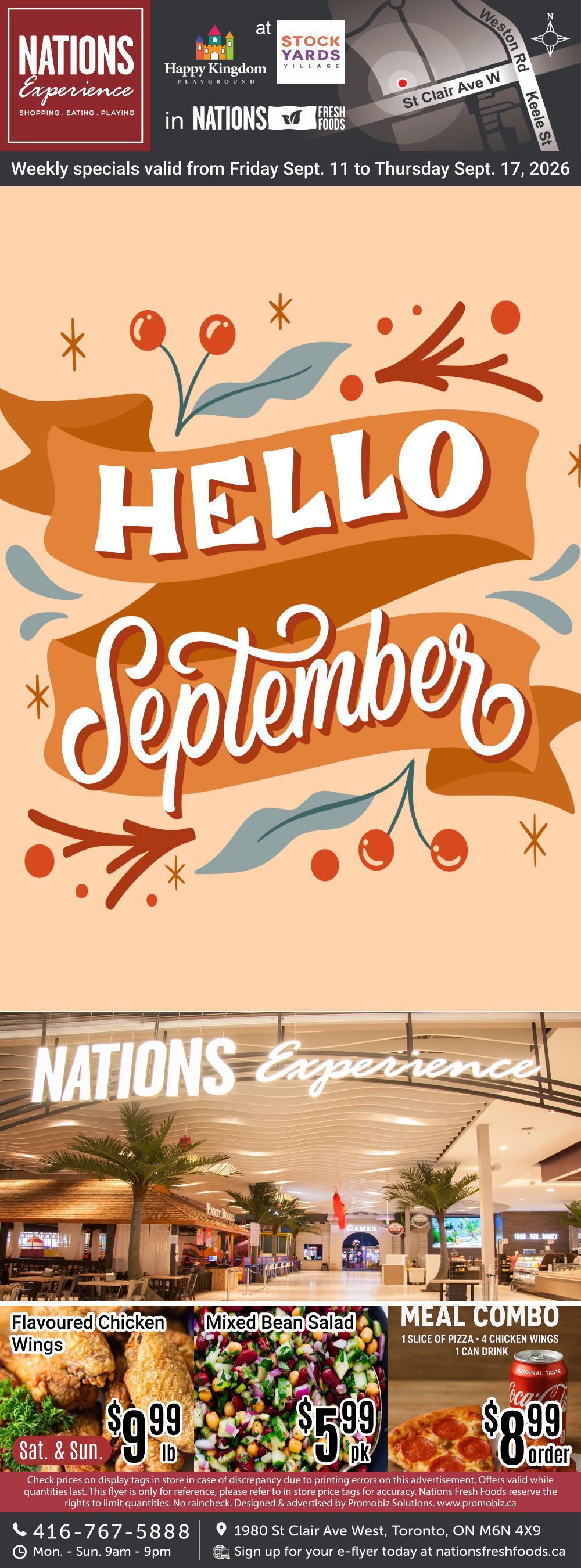 Nations Fresh Foods (Toronto) Flyer September 11 to 17