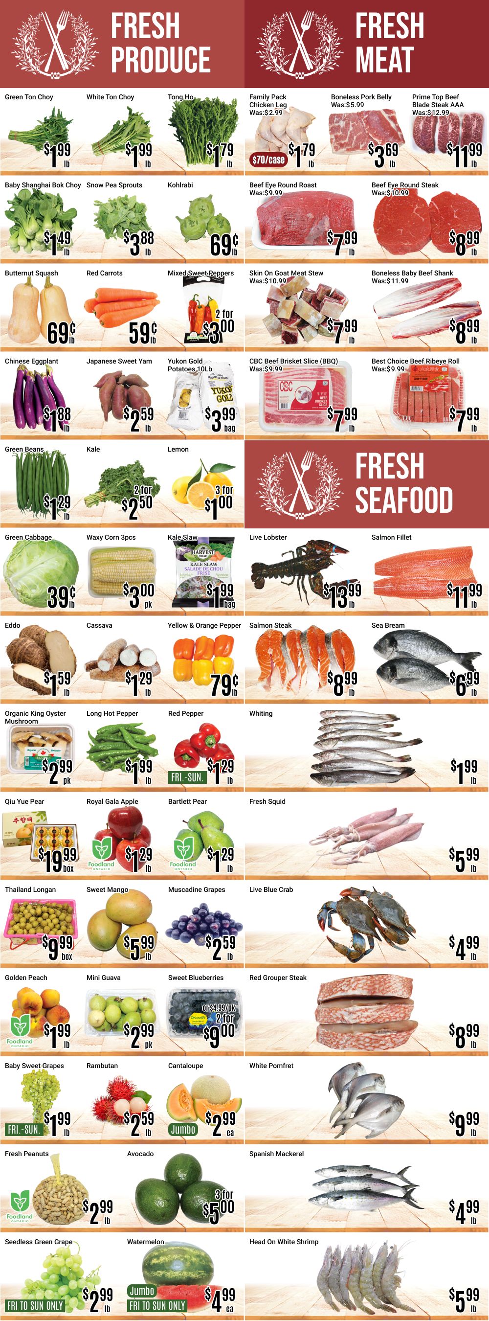 Nations Fresh Foods (Toronto) Flyer September 11 to 17