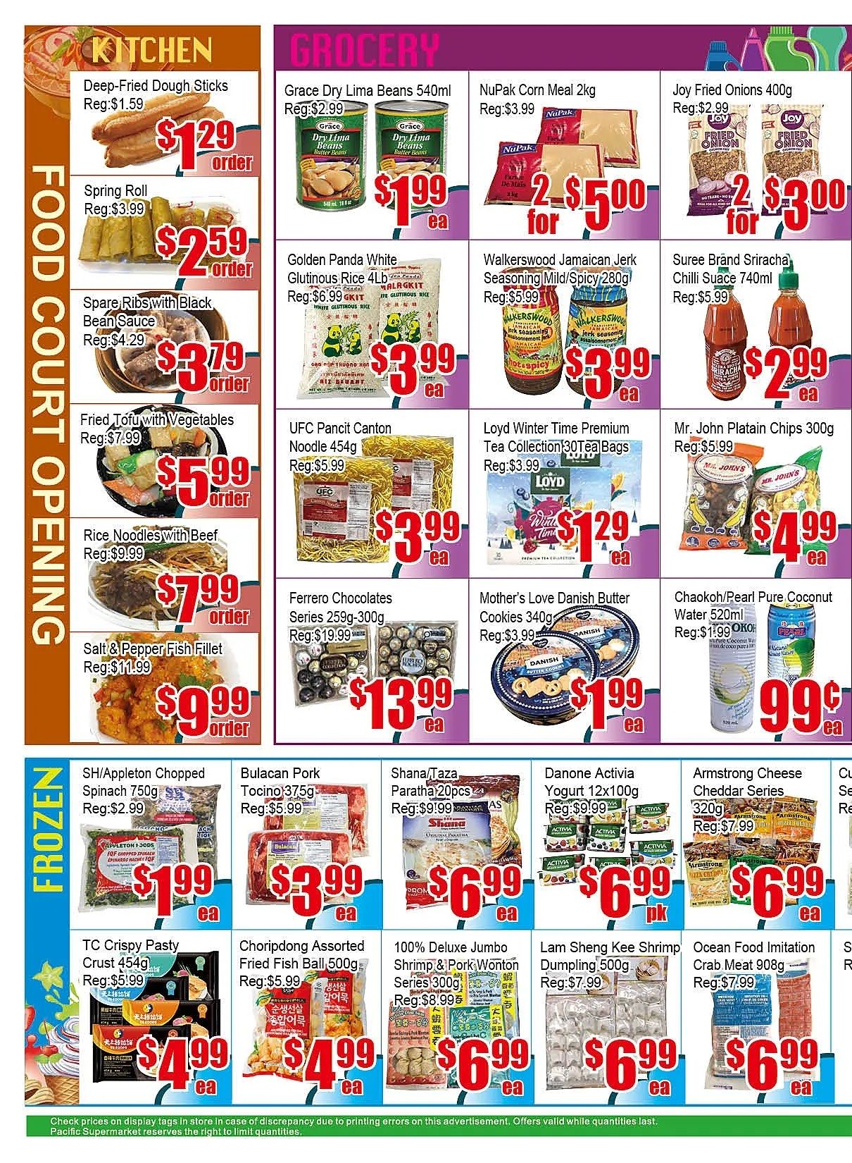 Pacific Fresh Food Market (Pickering) Flyer September 11 to 17