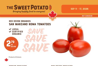 The Sweet Potato Flyer September 11 to 17
