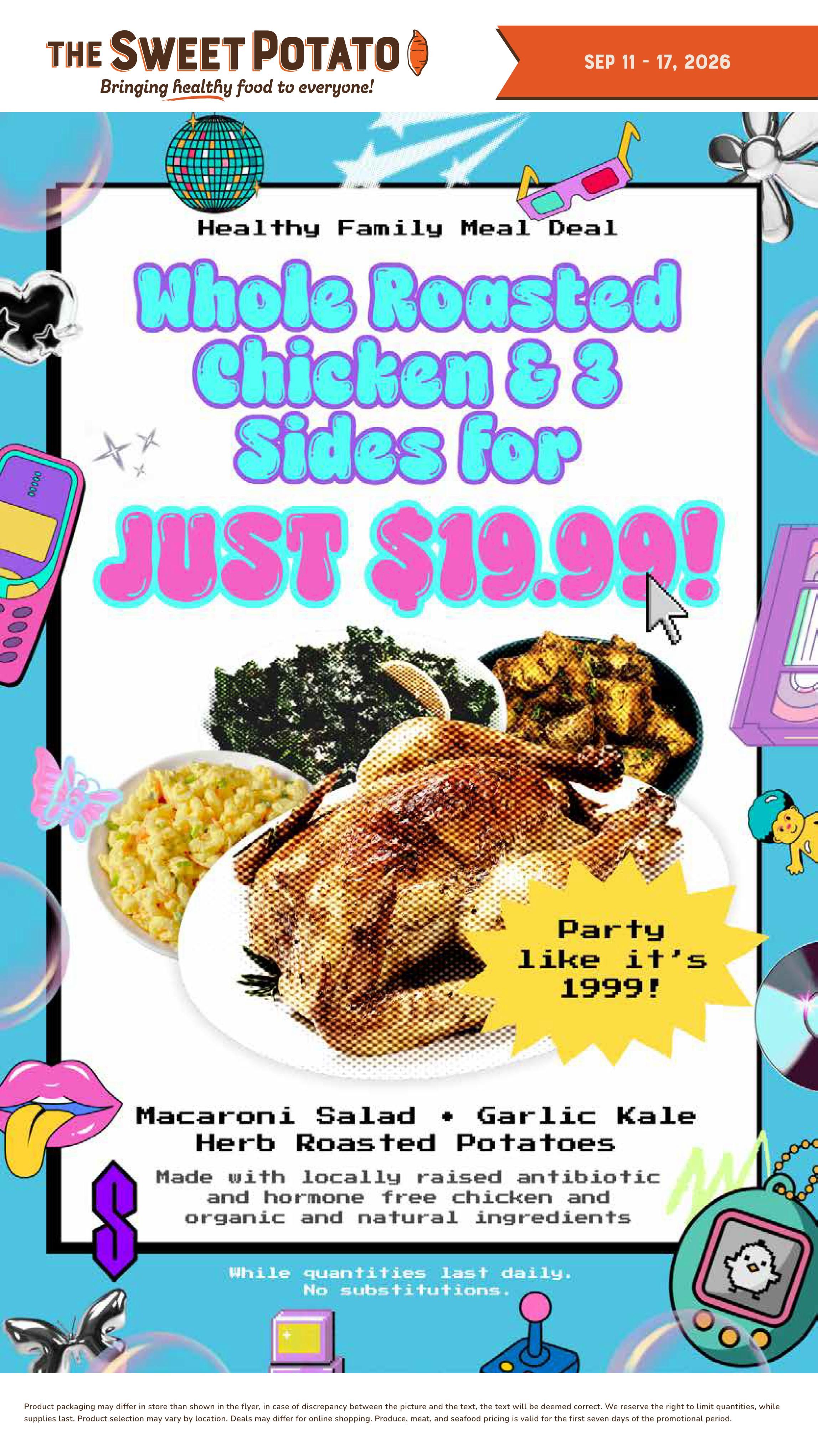 The Sweet Potato Flyer September 11 to 17