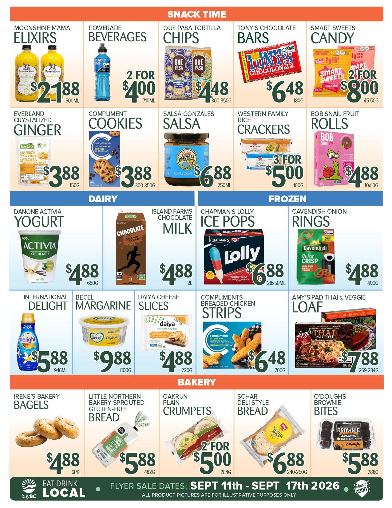 Urban Grocer Flyer September 11 to 17