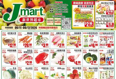 Jmart (Brooklyn, NY) Weekly Ad September 11 - 17, 2026