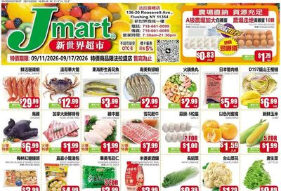 Jmart (Flushing, NY) Weekly Ad September 11 - 17, 2026
