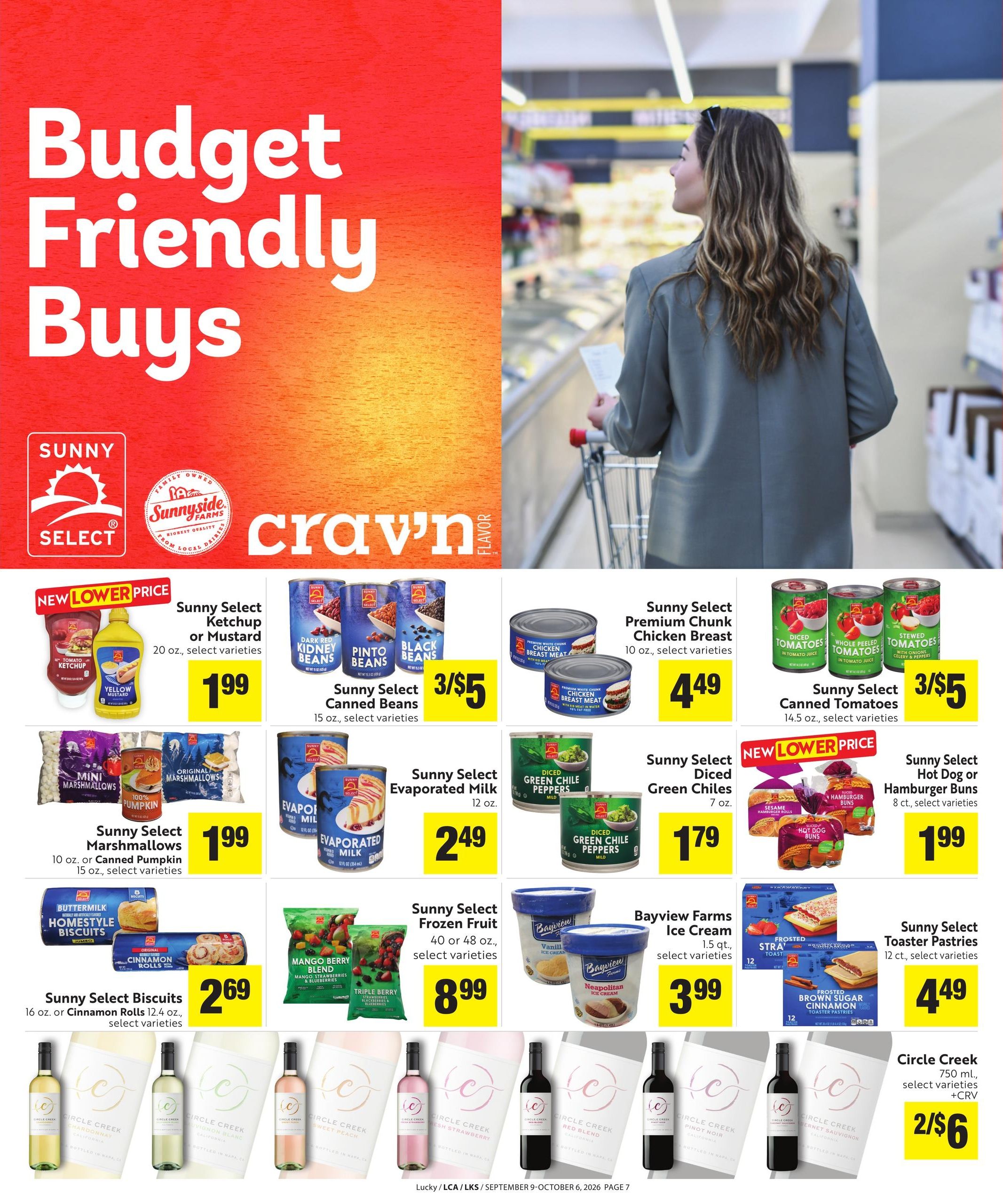 Lucky Supermarkets Save Even More Weekly Ad September 9 - October 6, 2026