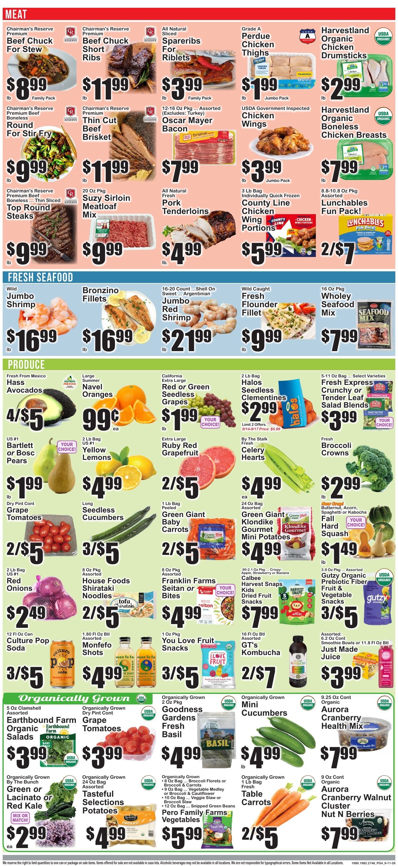 55 Fulton Market Weekly Ad September 14 - 17, 2026