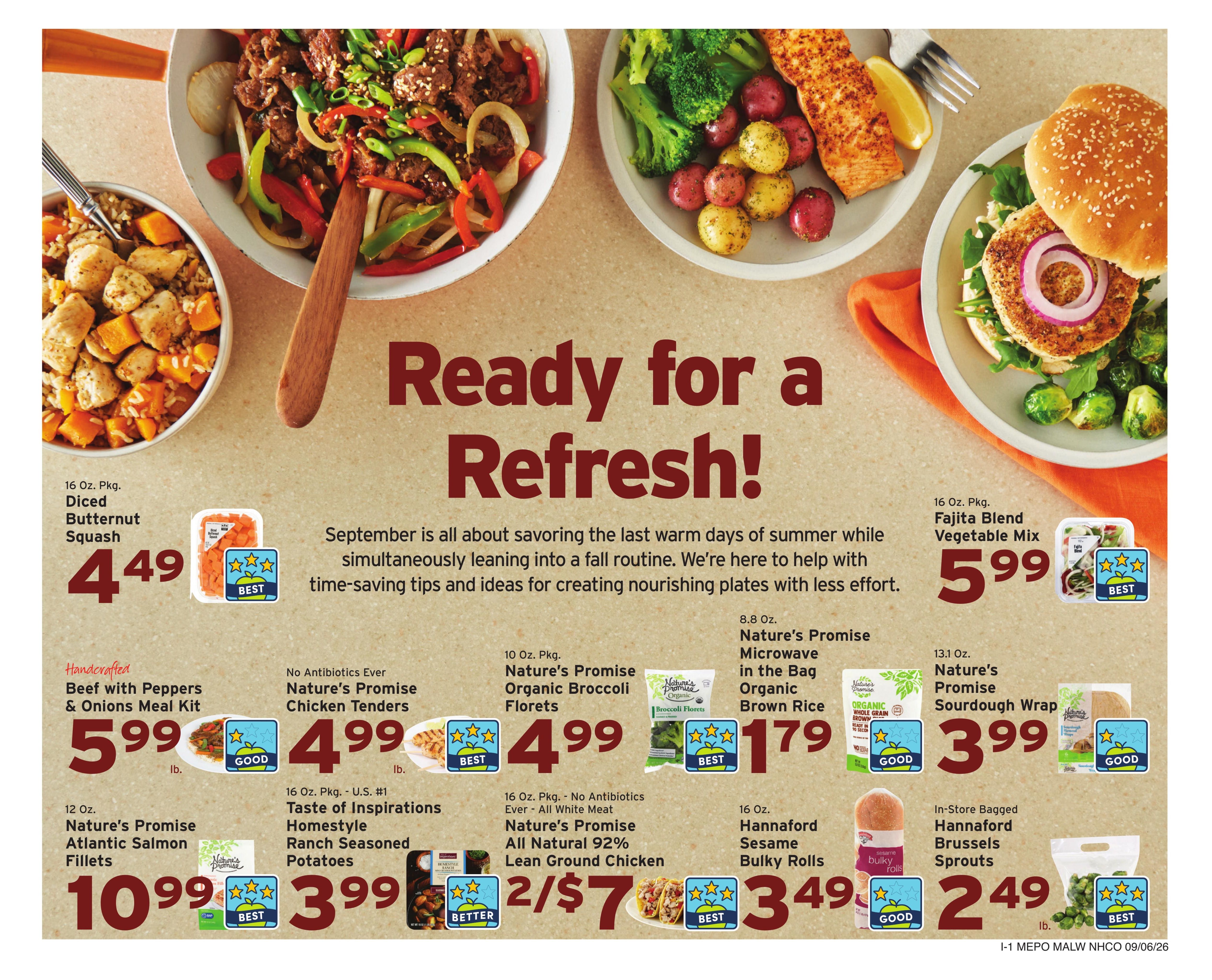 Hannaford (Portland Area, ME) Week 37 Weekly Ad September 6 - 12, 2026