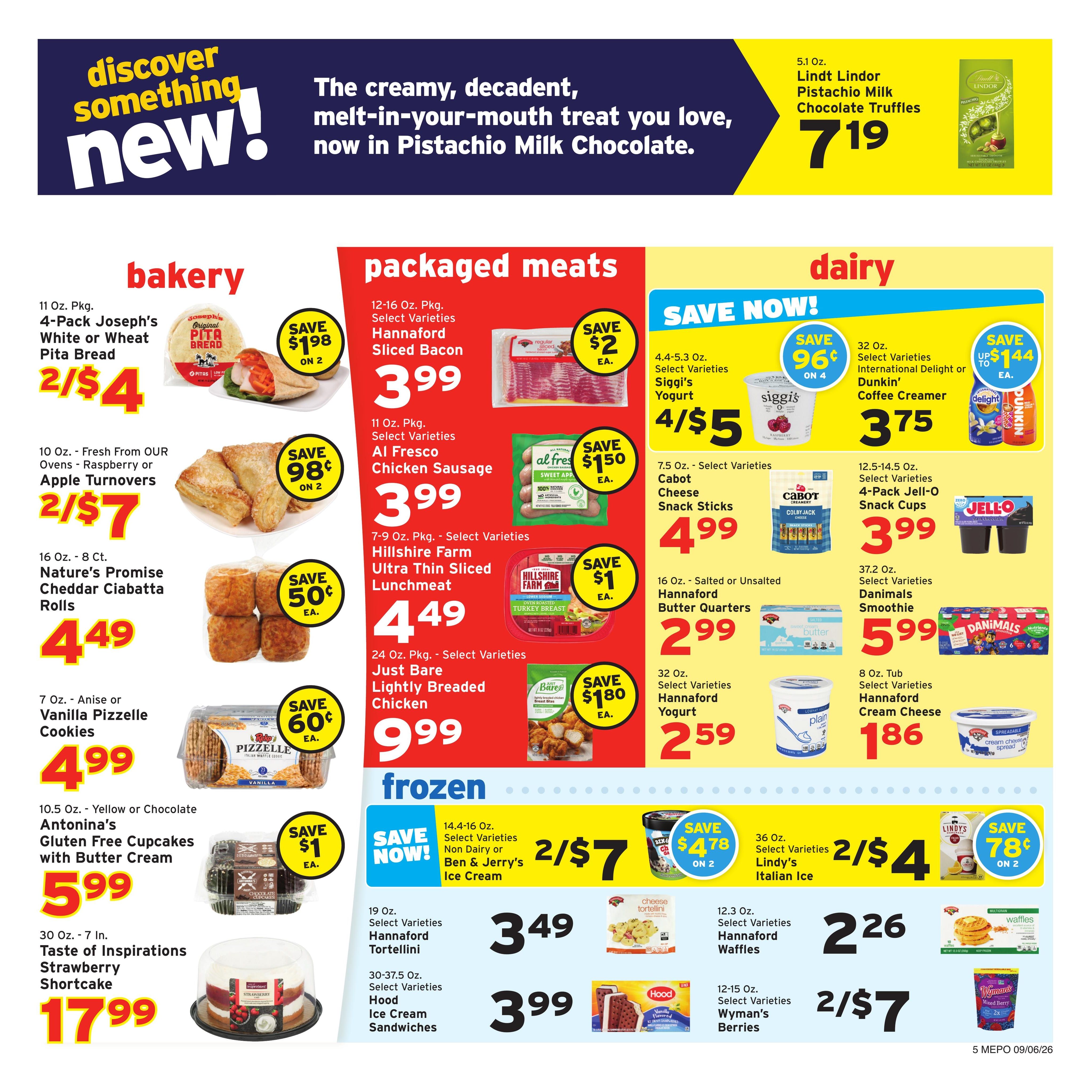 Hannaford (Portland Area, ME) Week 37 Weekly Ad September 6 - 12, 2026