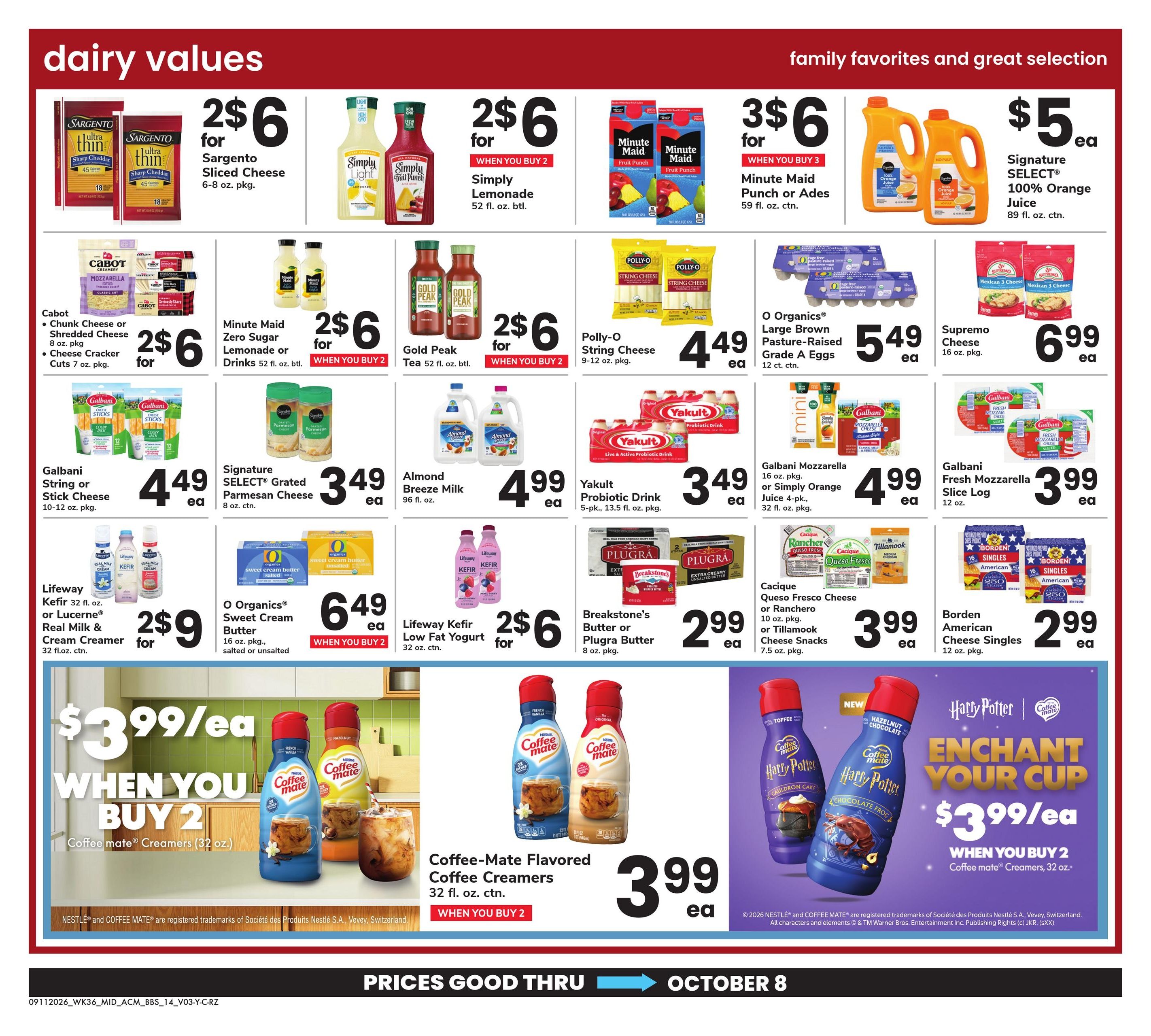 Acme Markets (Waterbury Area, CT) Big Book of Savings Weekly Ad September 11 - October 8, 2026