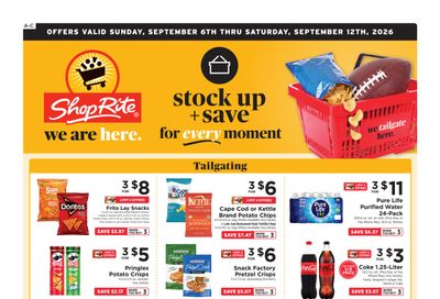 ShopRite (949 Beards Hill Rd, Aberdeen, MD) Weekly Ad September 11 - 17, 2026
