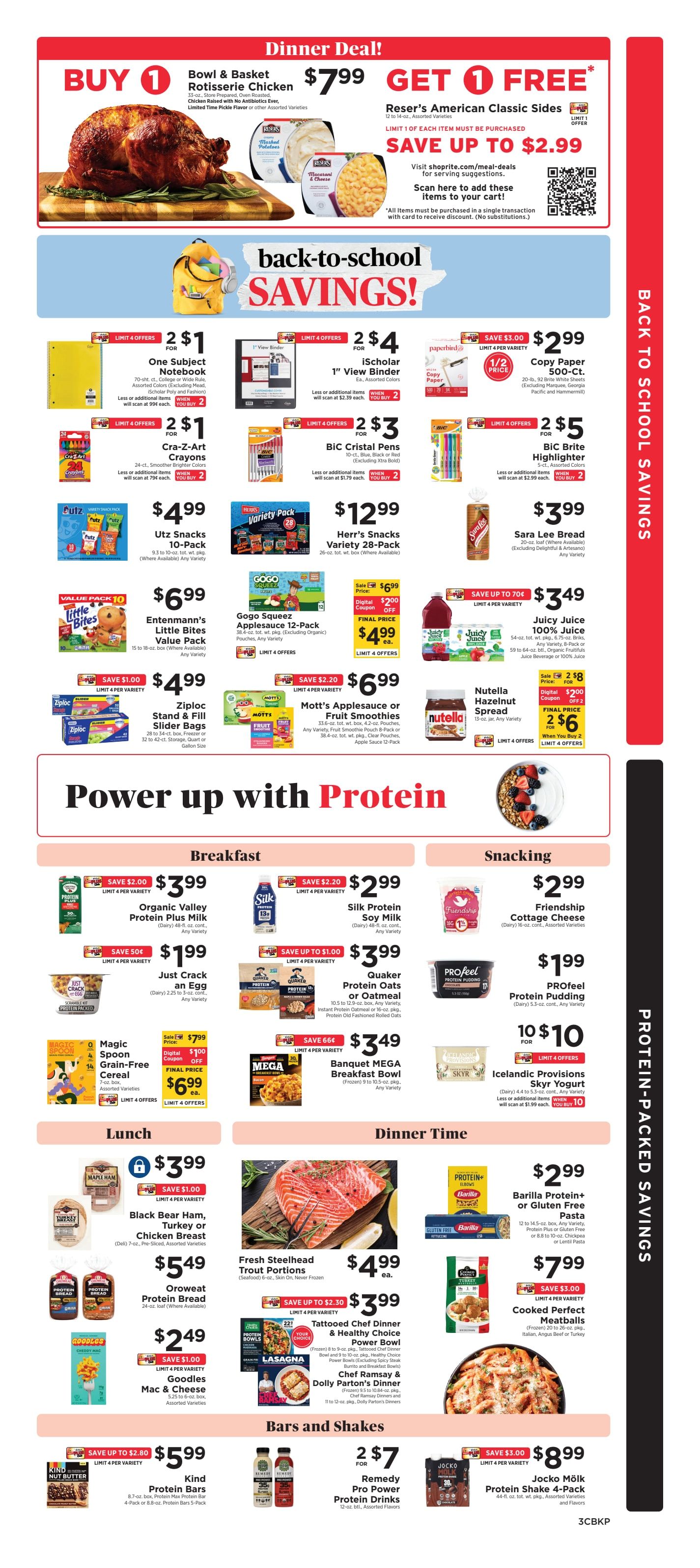 ShopRite (949 Beards Hill Rd, Aberdeen, MD) Weekly Ad September 11 - 17, 2026