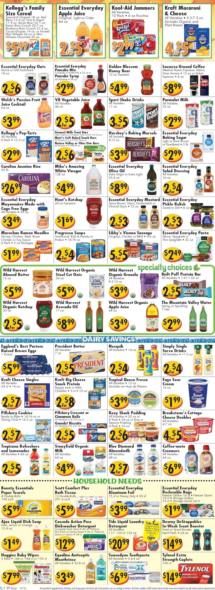America's Food Basket (Connecticut, New York) Weekly Ad September 11 - 17, 2026