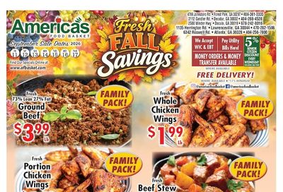 America's Food Basket (Georgia) Weekly Ad September 11 - 17, 2026