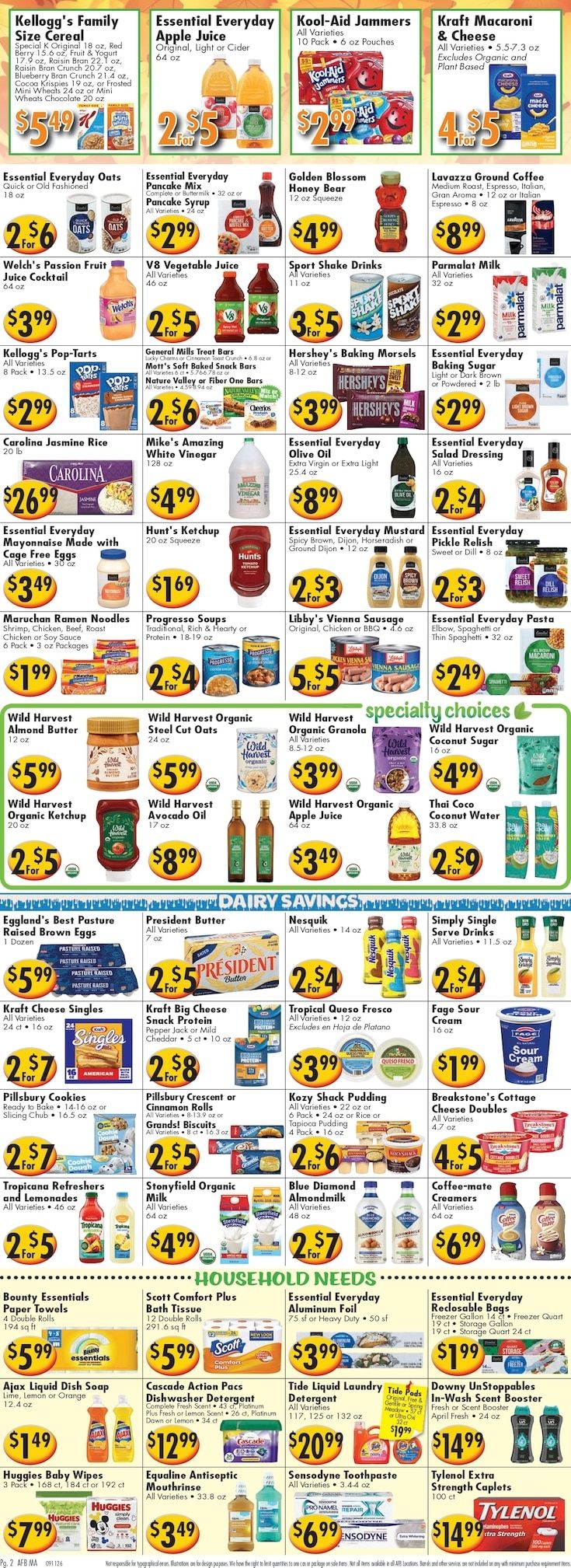 America's Food Basket (Massachusetts) Weekly Ad September 11 - 17, 2026