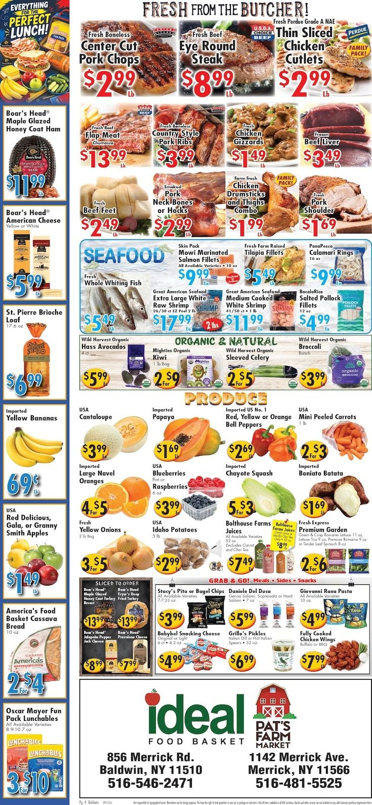 America's Food Basket (Merrick, NY) Weekly Ad September 11 - 17, 2026