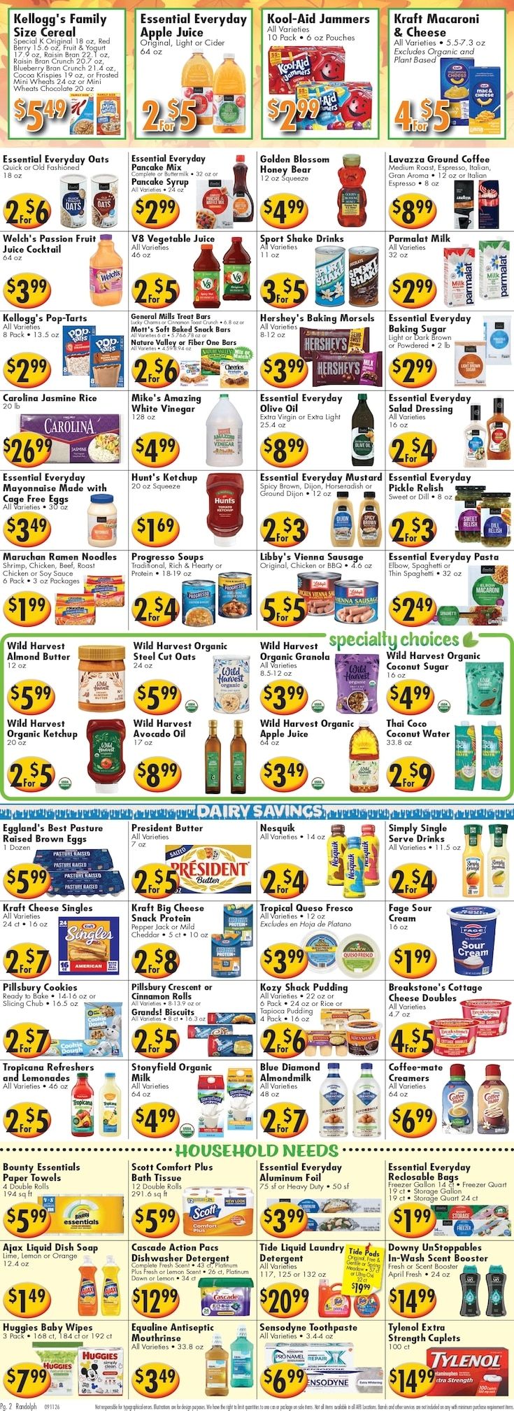 America's Food Basket (Randolph, MA) Weekly Ad September 11 - 17, 2026