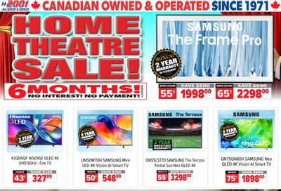 2001 Audio Video Flyer September 11 to 17