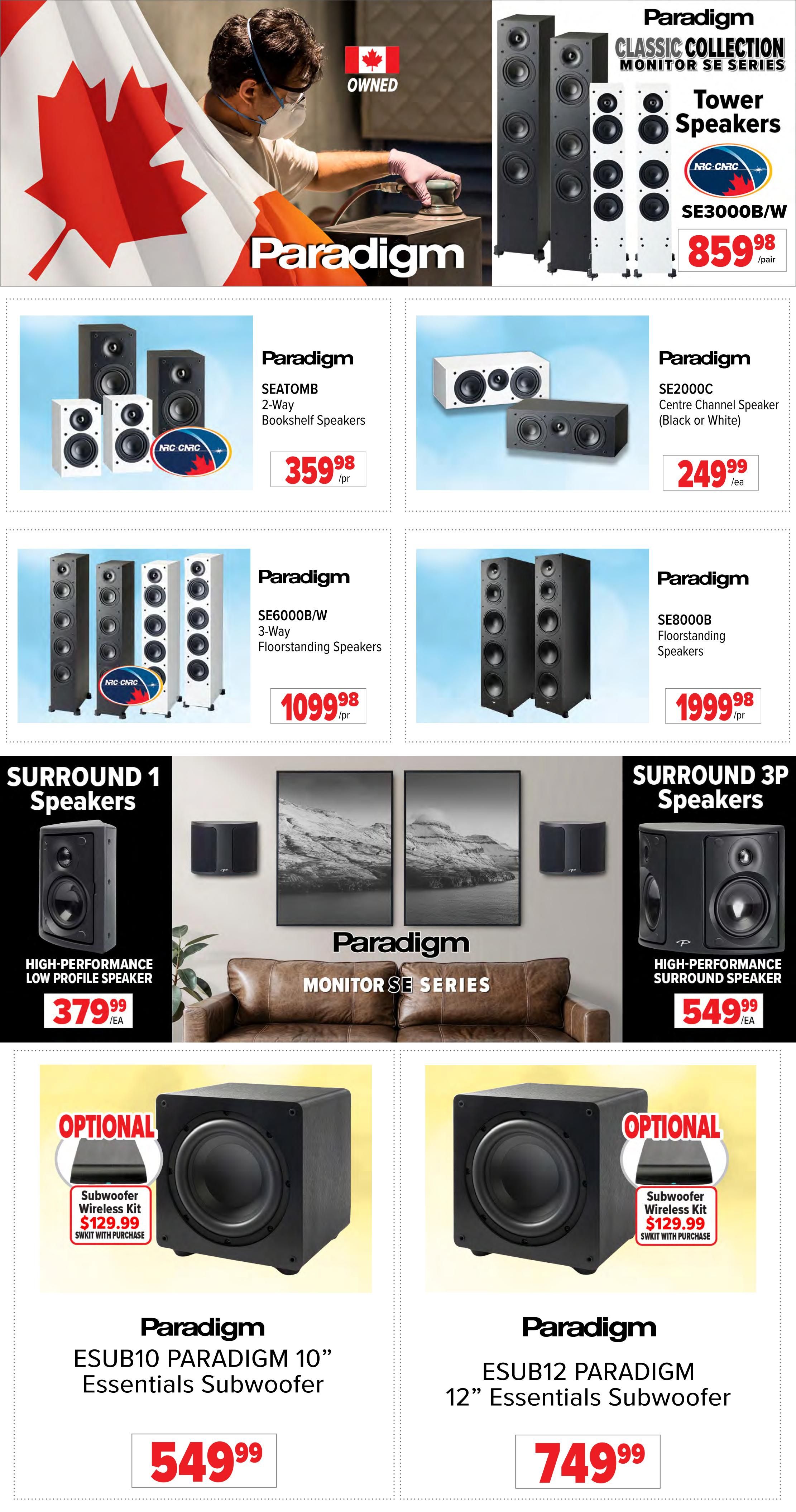 2001 Audio Video Flyer September 11 to 17