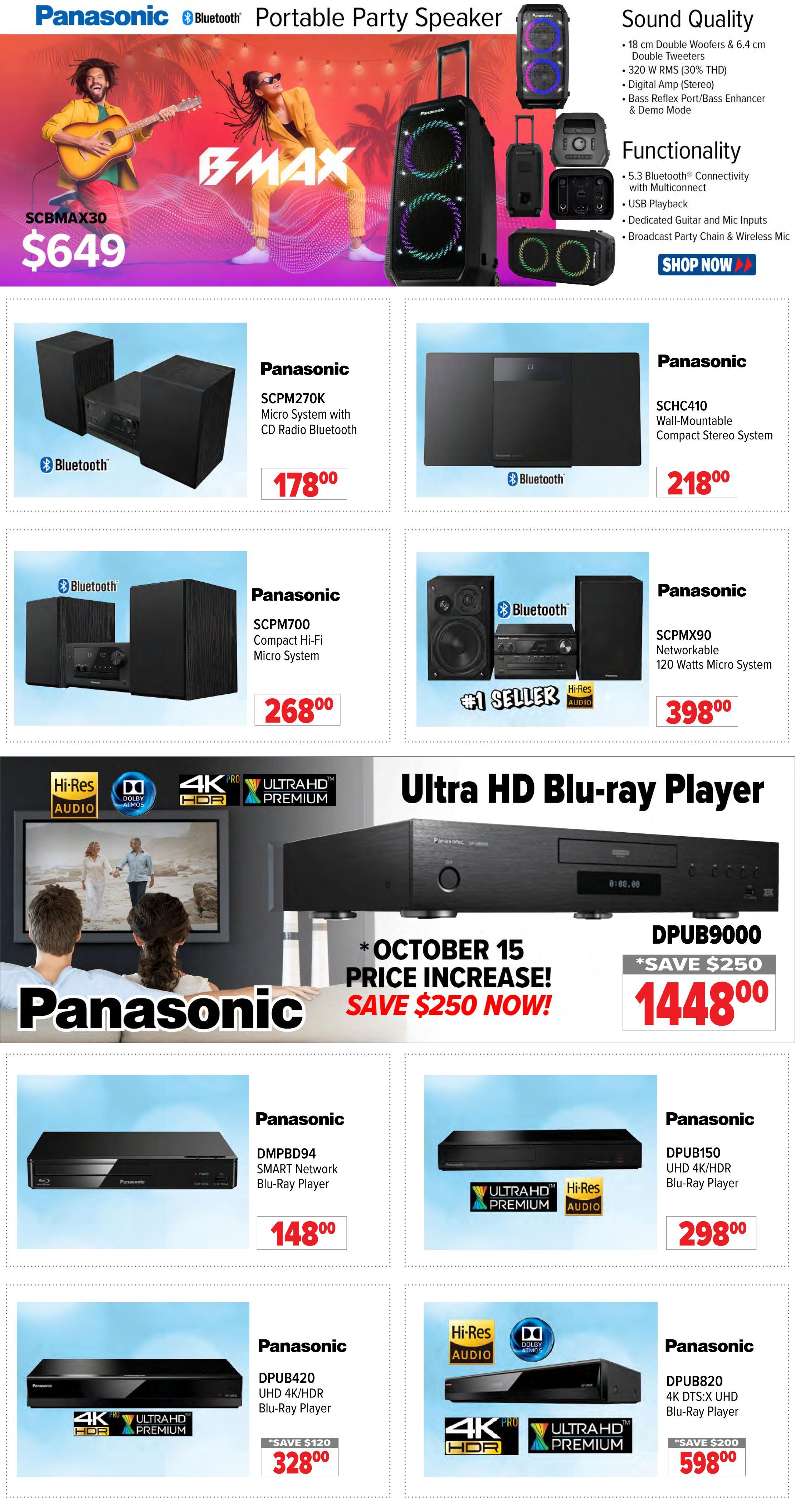 2001 Audio Video Flyer September 11 to 17
