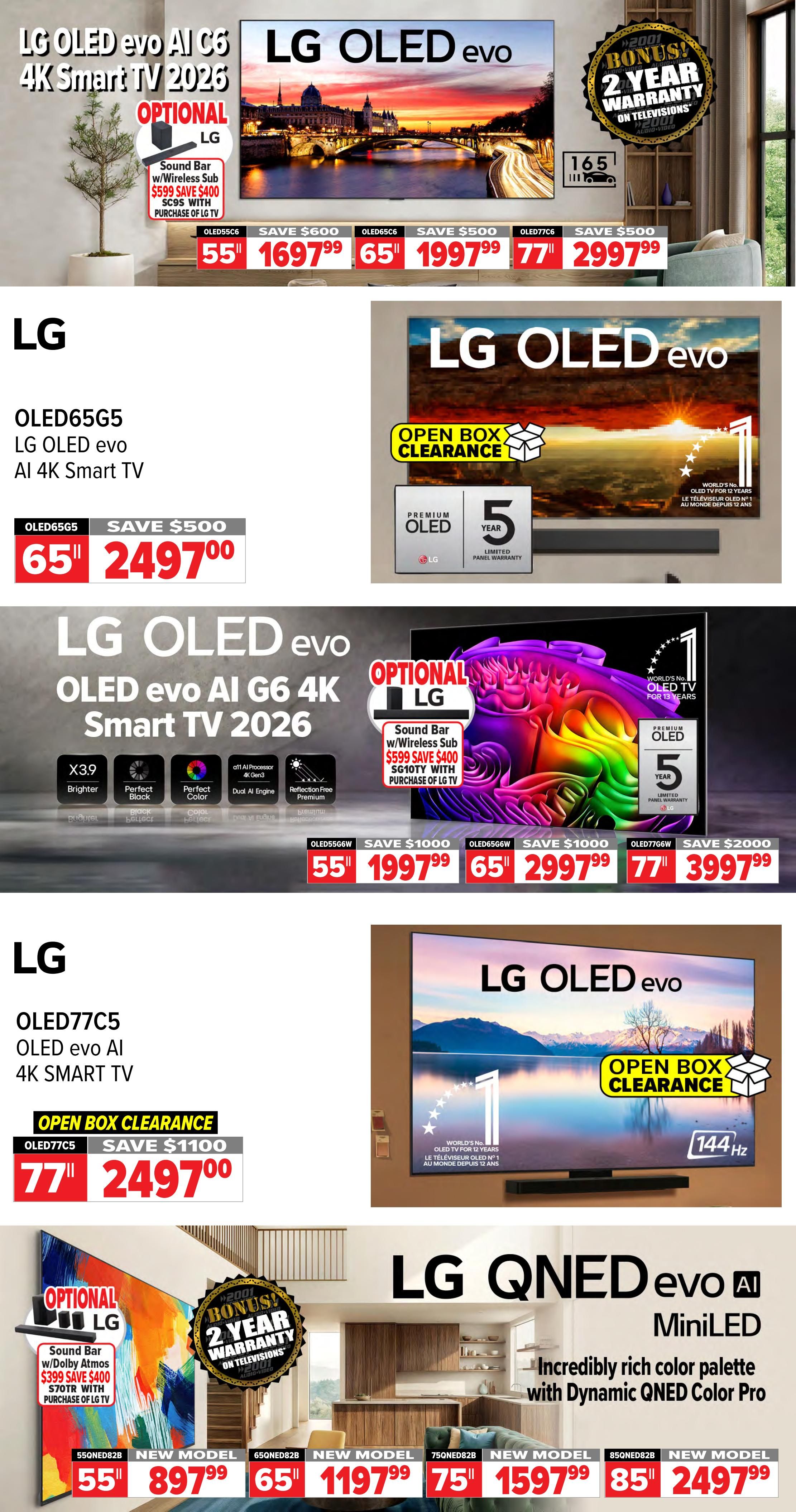 2001 Audio Video Flyer September 11 to 17