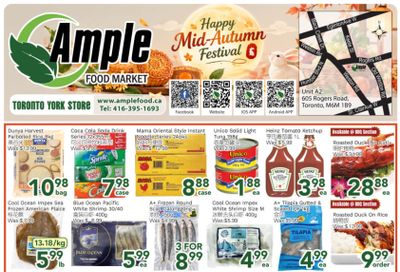 Ample Food Market (North York) Flyer September 11 to 17