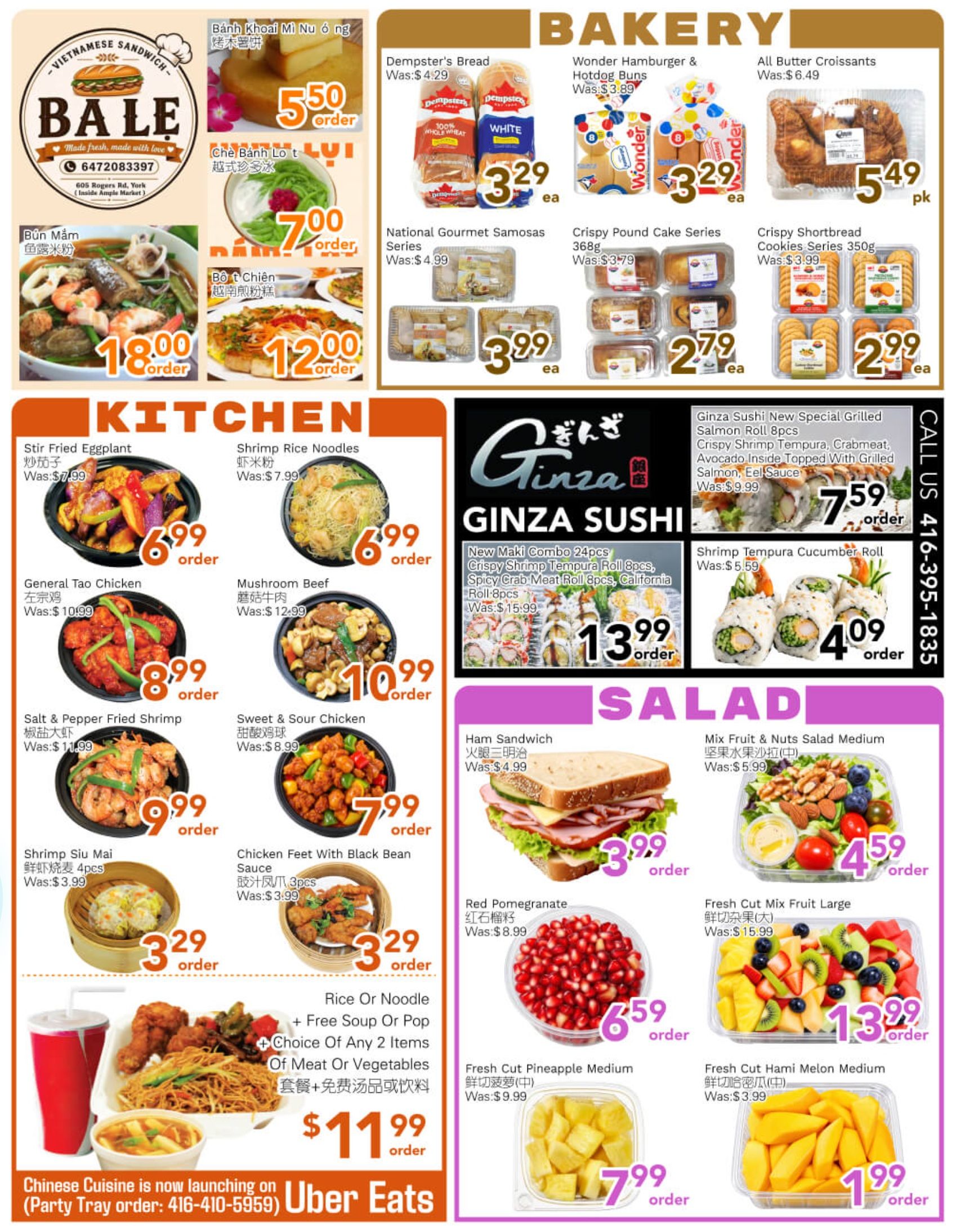 Ample Food Market (North York) Flyer September 11 to 17
