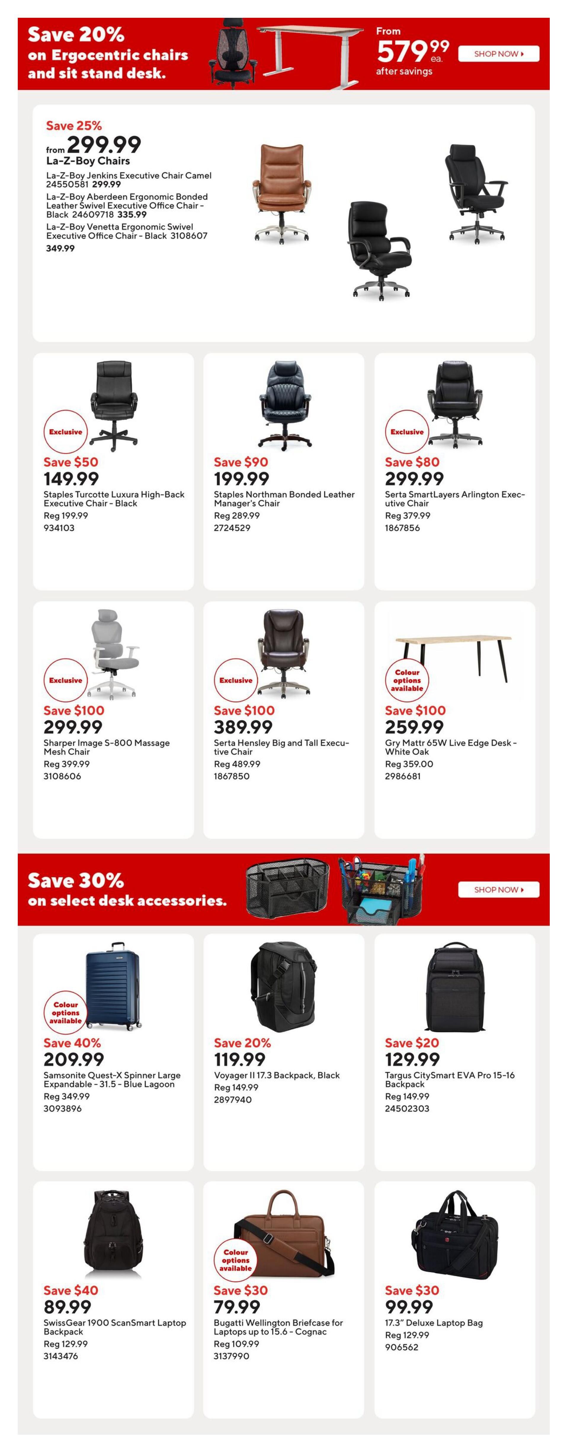 Staples Flyer September 11 to 17