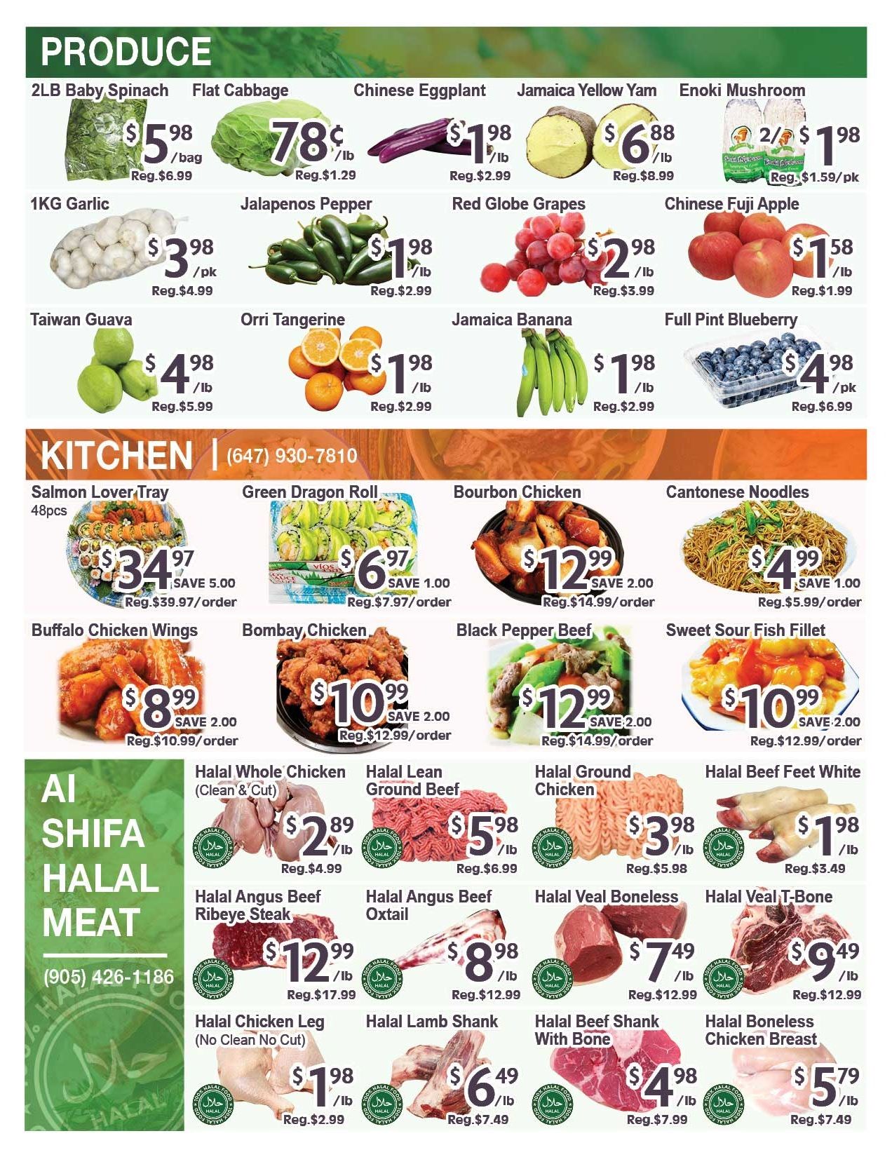 Blue Sky Supermarket (Pickering) Flyer September 11 to 17