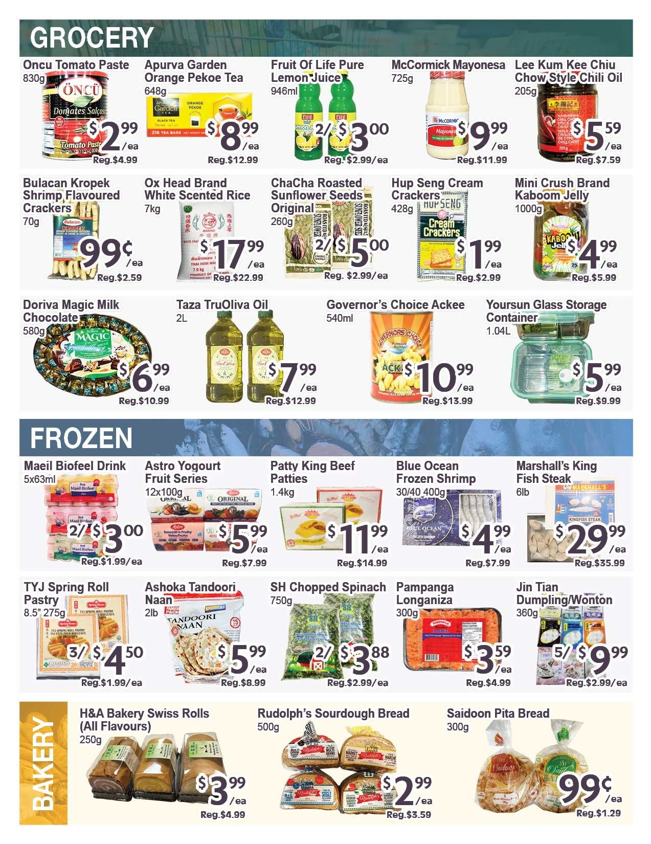 Blue Sky Supermarket (Pickering) Flyer September 11 to 17