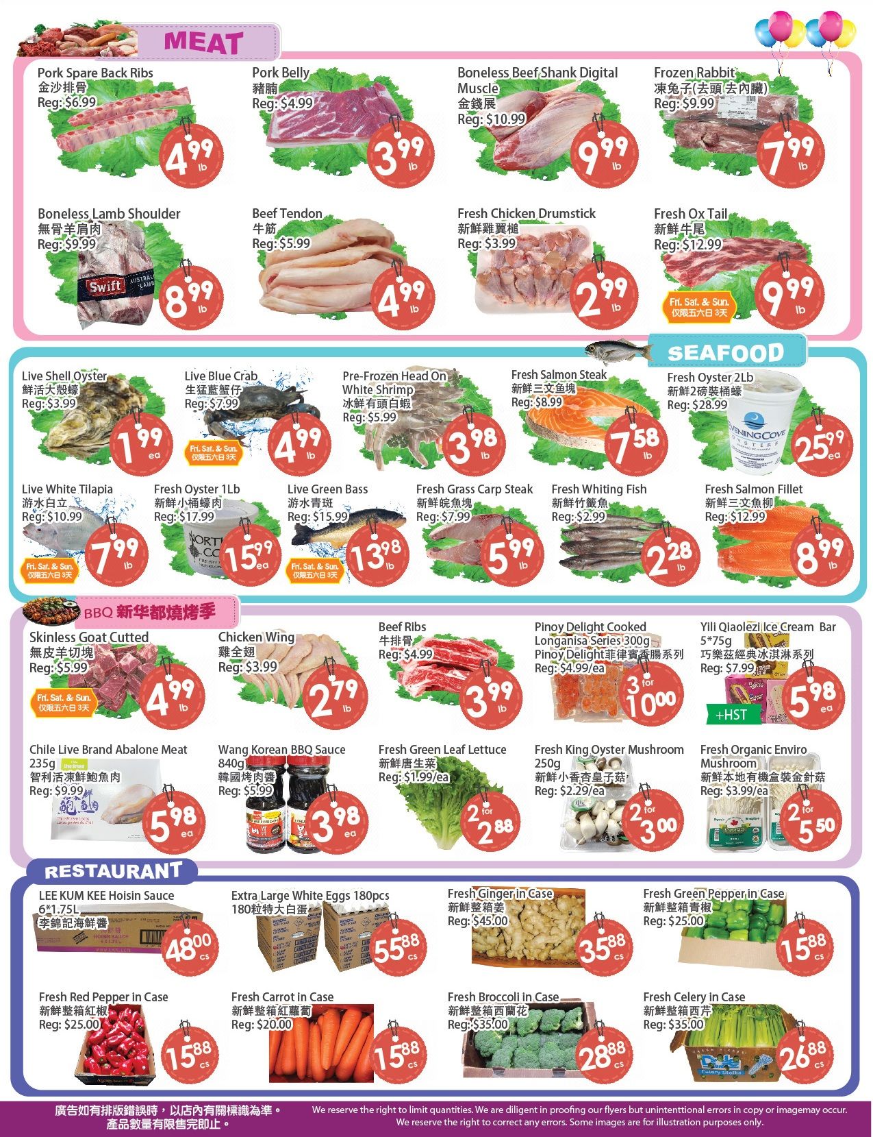 Fresh Palace Supermarket Flyer September 11 to 17