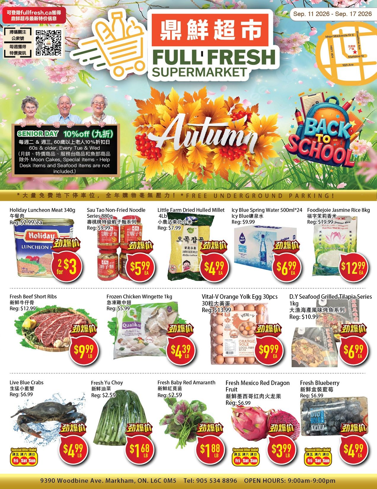 Full Fresh Supermarket Flyer September 11 to 17