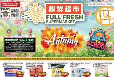 Full Fresh Supermarket Flyer September 11 to 17