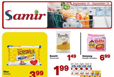 Samir Supermarket (Hamilton) Flyer September 11 to 13