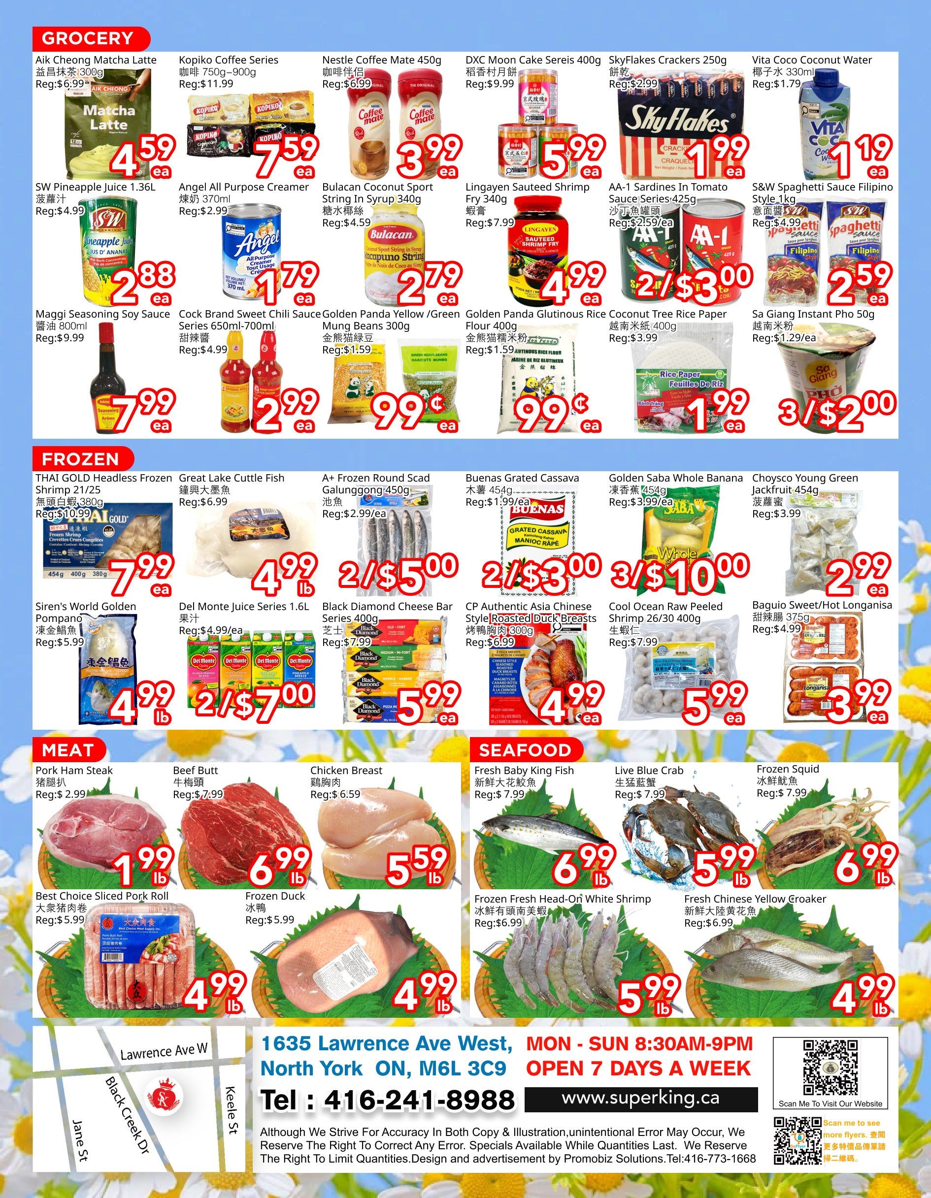 Superking Supermarket (North York) Flyer September 11 to 17
