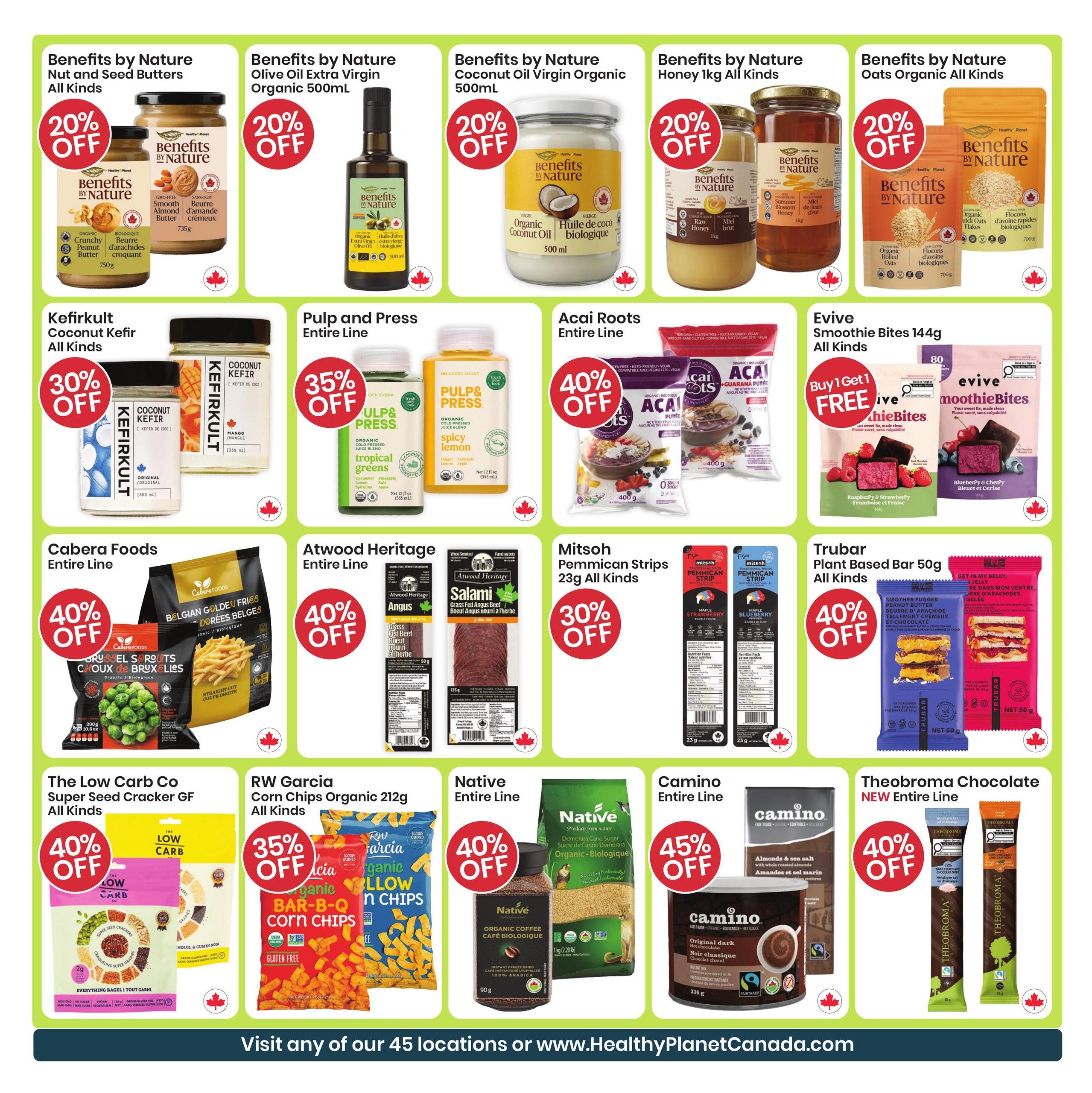 Healthy Planet Flyer September 17 to 20