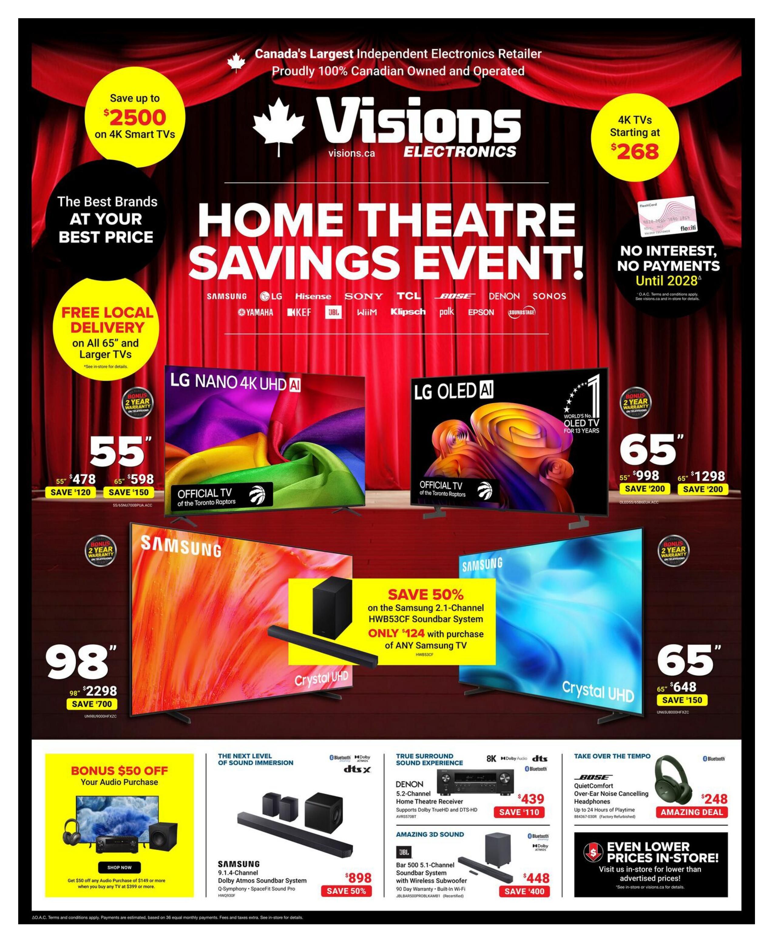 Visions Electronics Flyer September 11 to 17