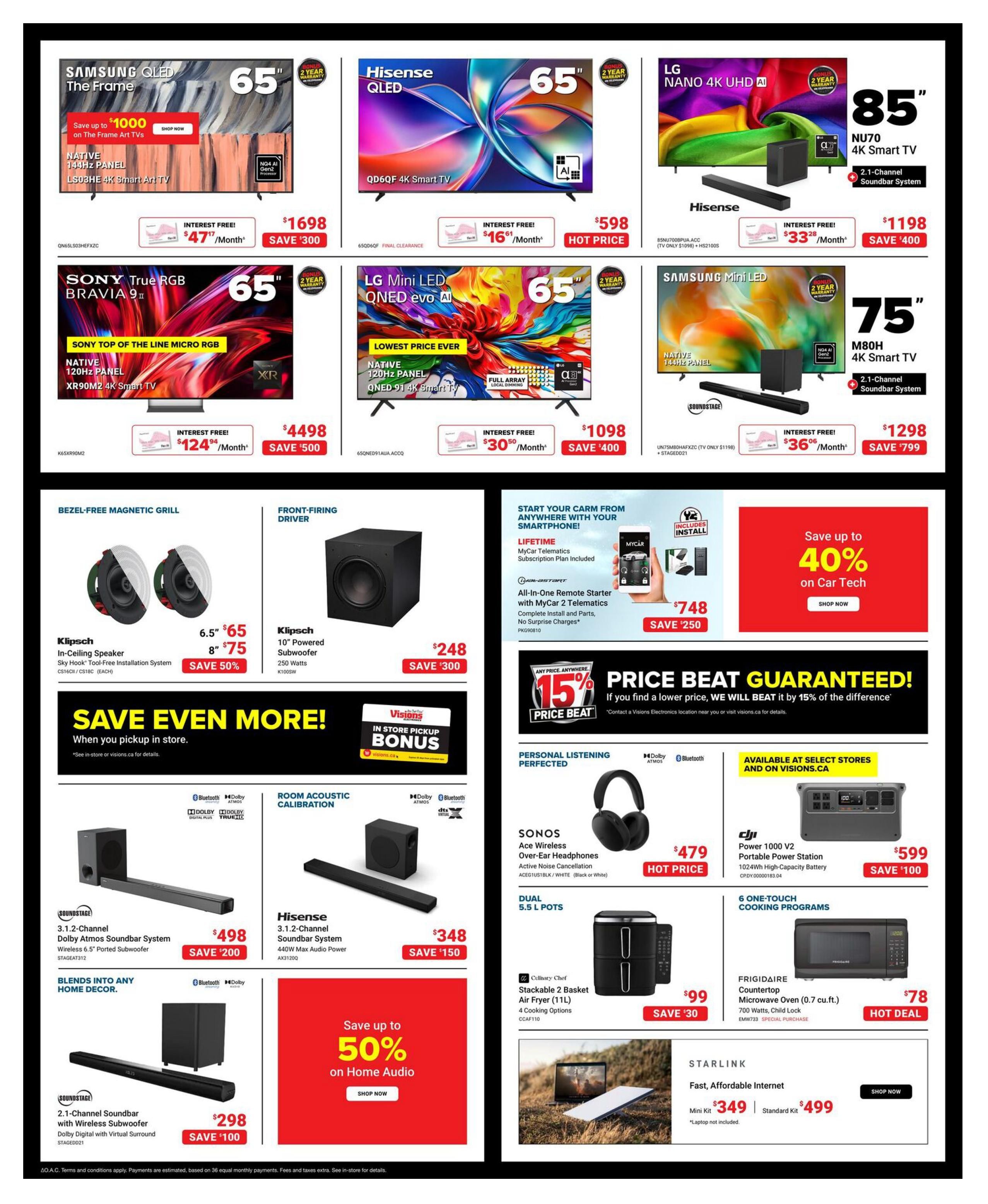 Visions Electronics Flyer September 11 to 17