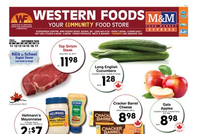 Western Foods Flyer September 11 to 17