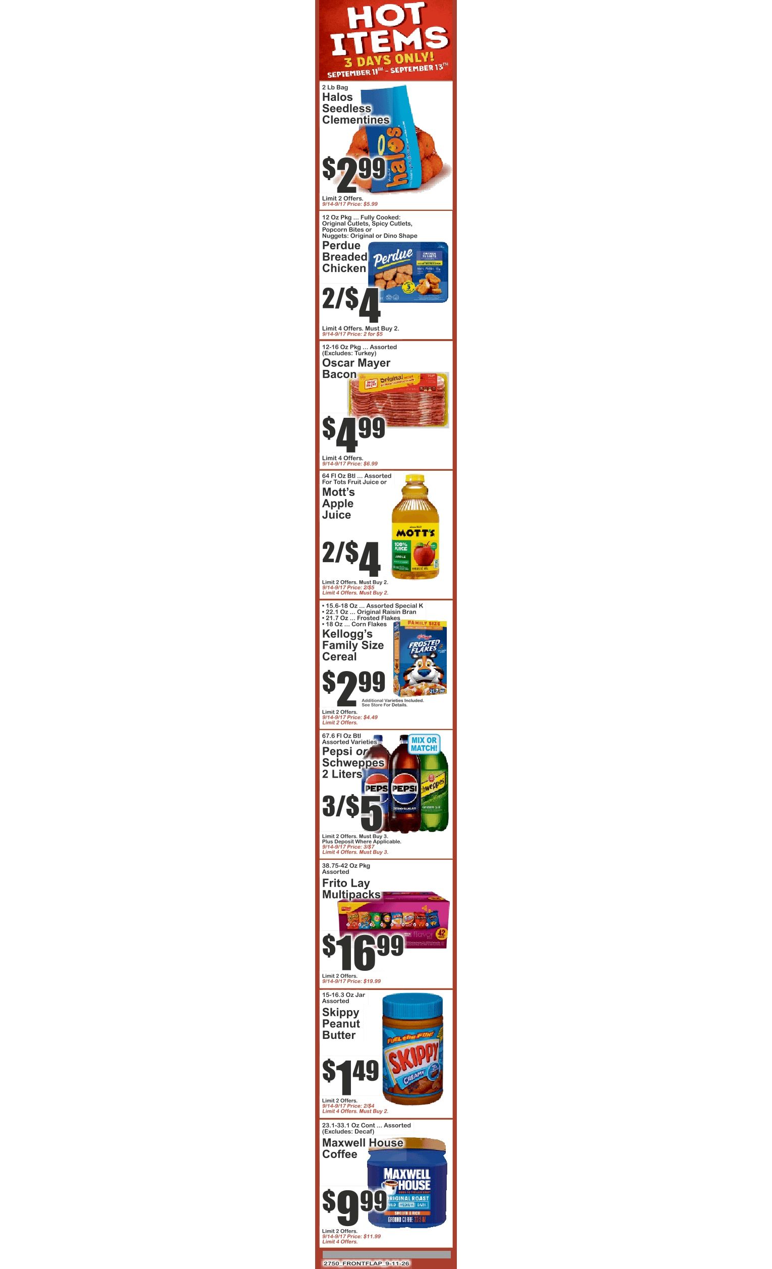 Food Universe (1559 Flatbush Avenue, Brooklyn, NY) Weekly Ad September 11 - 17, 2026