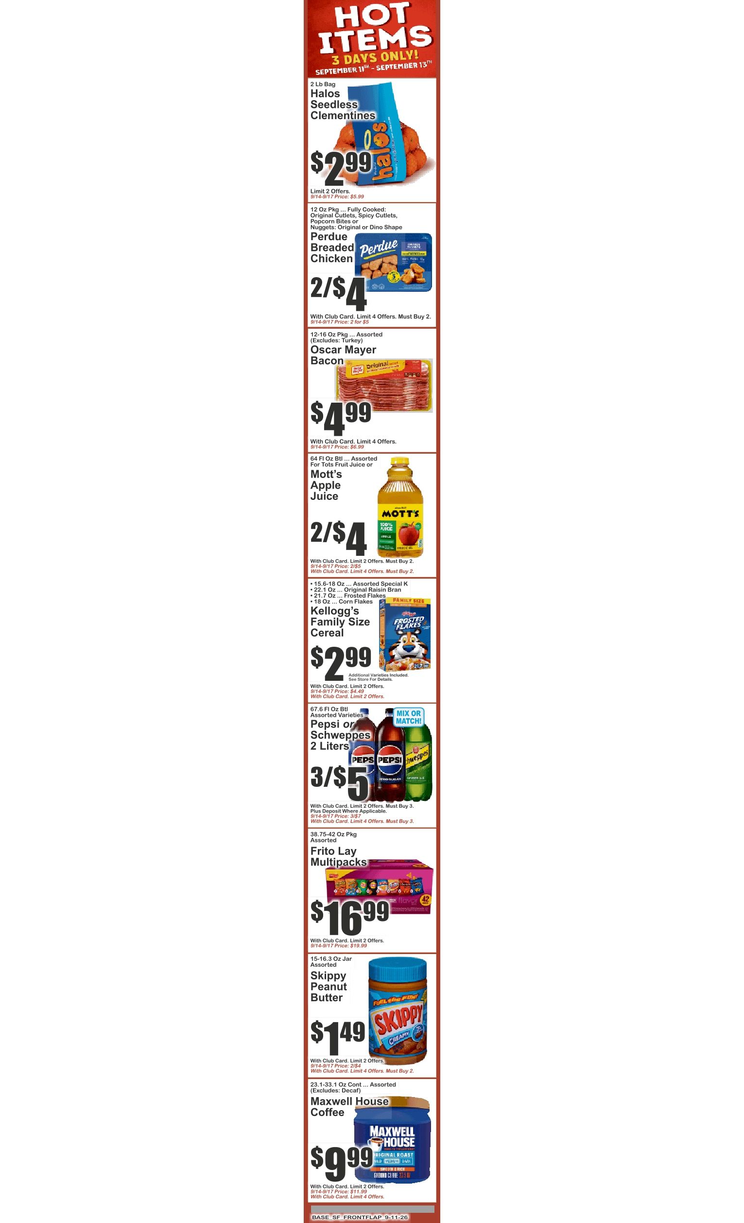 Food Universe (1720 Atlantic Ave., Brooklyn, NY) Weekly Ad September 11 - 17, 2026