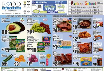 Food Universe (97 Avenue O, Brooklyn, NY) Weekly Ad September 11 - 17, 2026