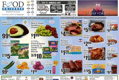 Food Universe (Queens Village, NY) Weekly Ad September 11 - 17, 2026