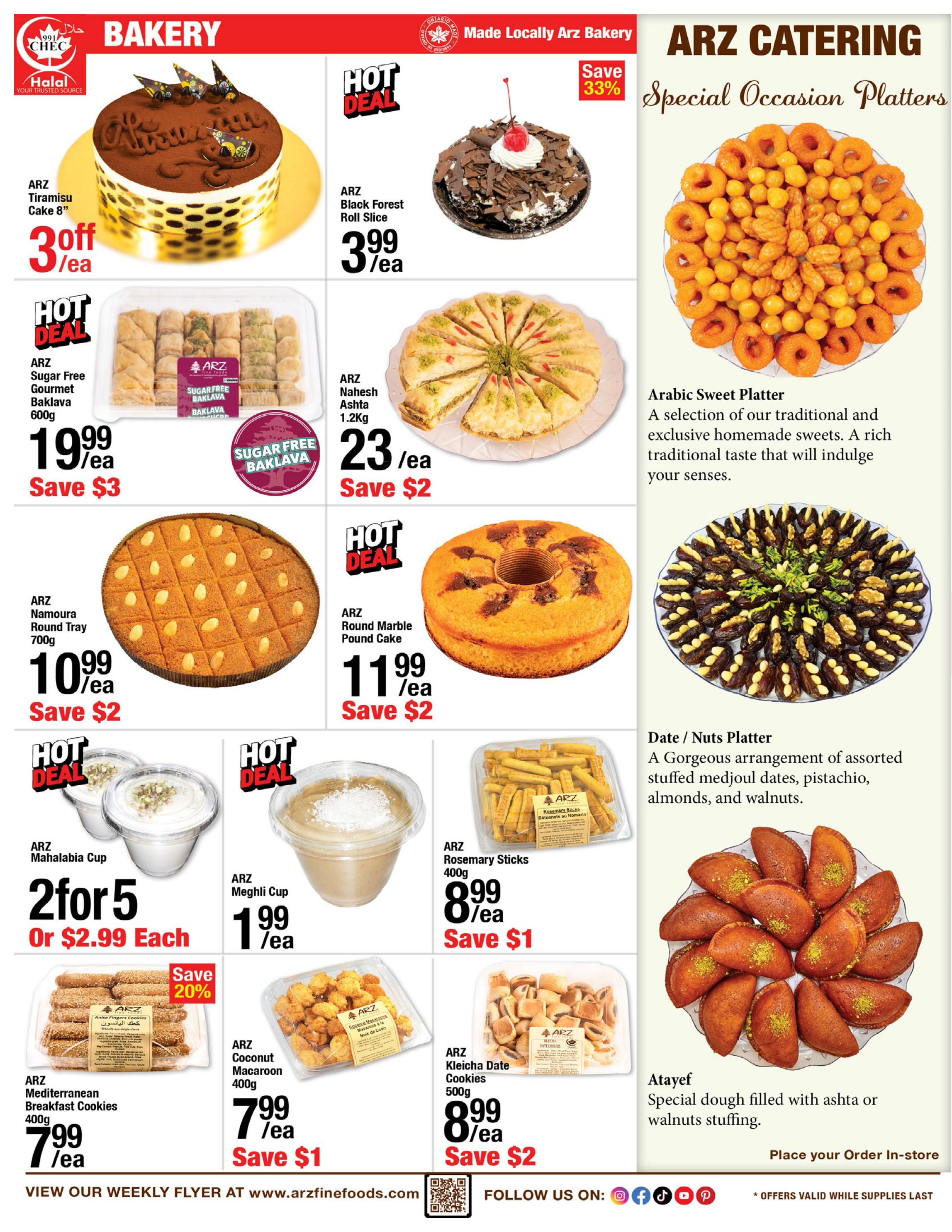 Arz Fine Foods Flyer September 11 to 17