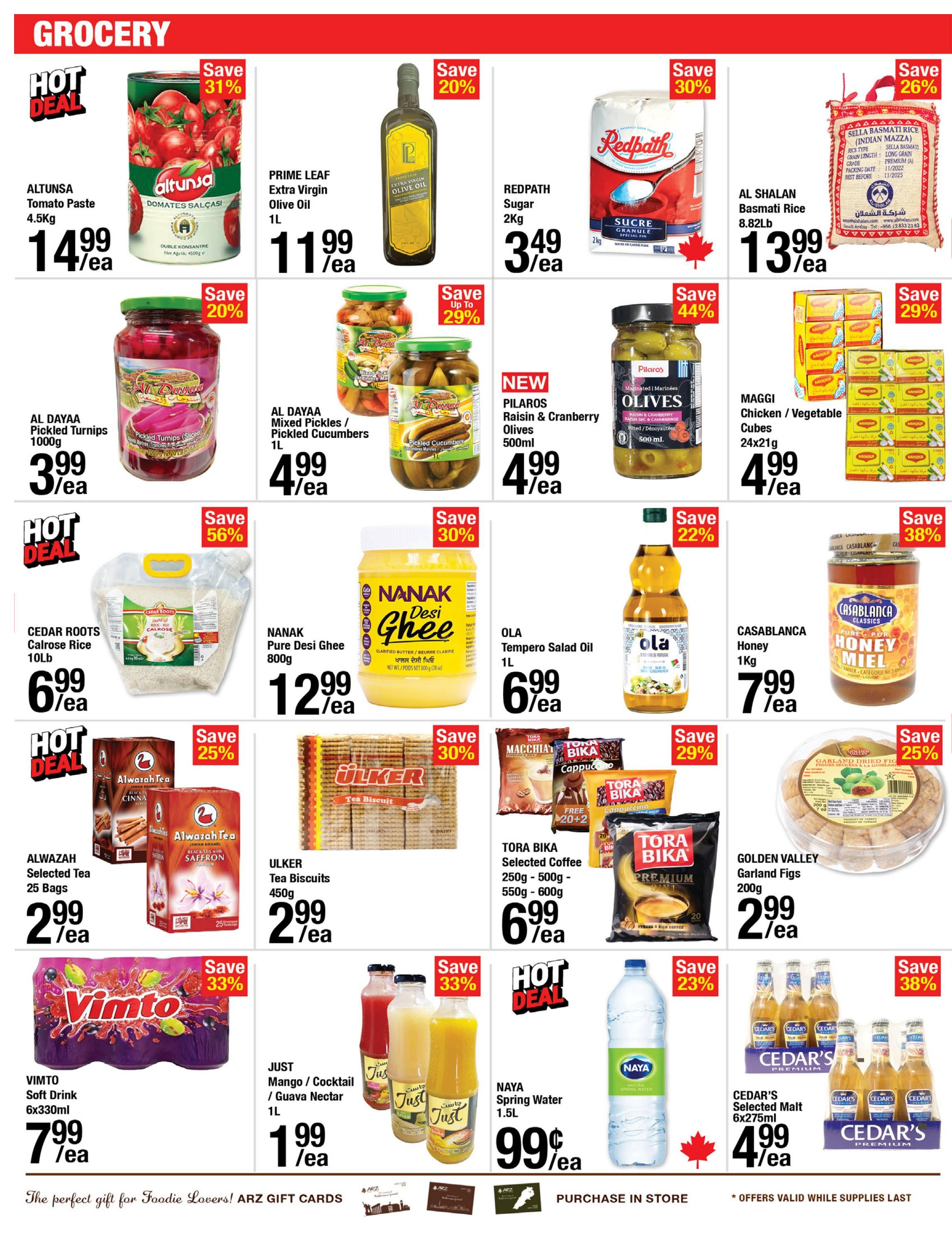 Arz Fine Foods Flyer September 11 to 17
