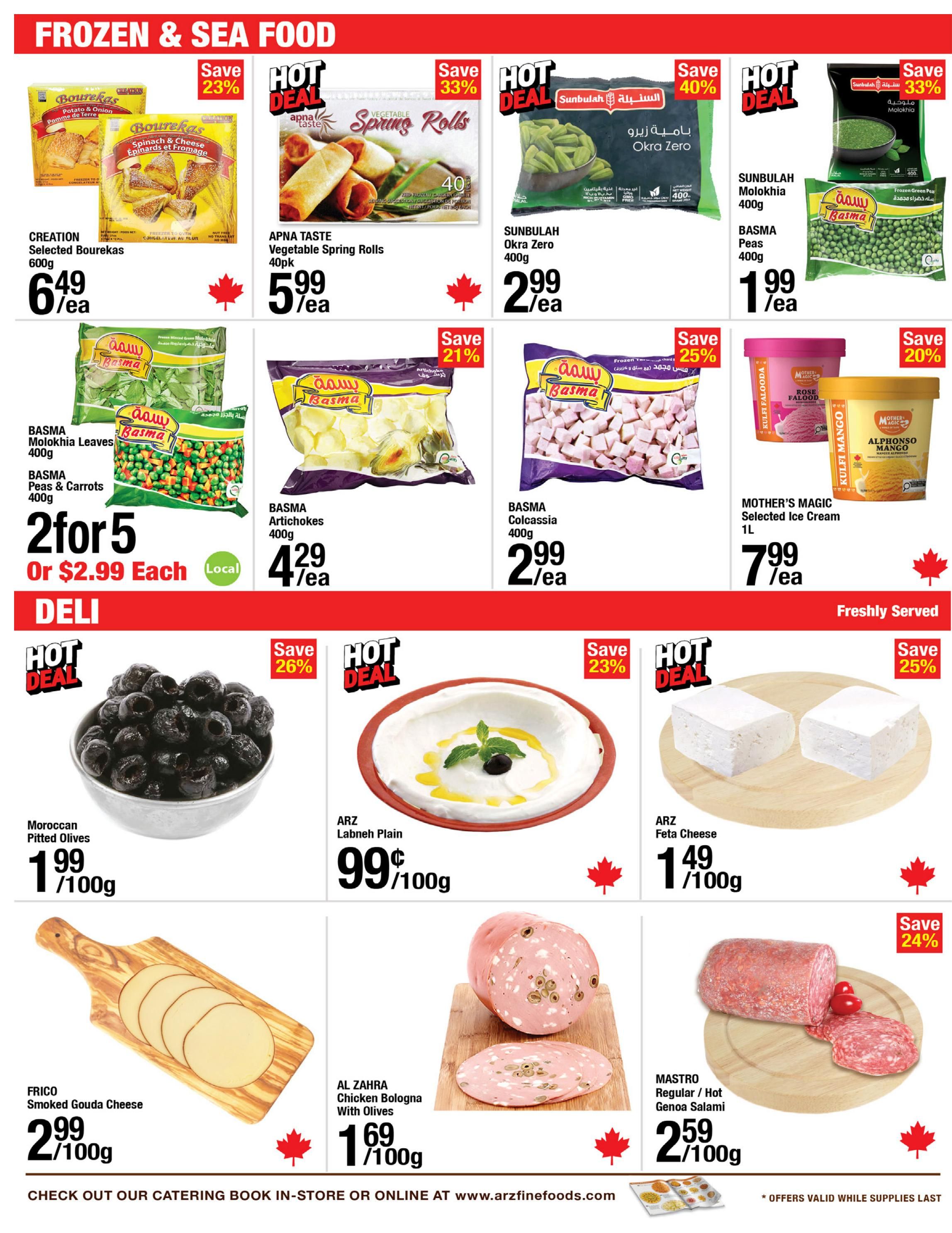 Arz Fine Foods Flyer September 11 to 17
